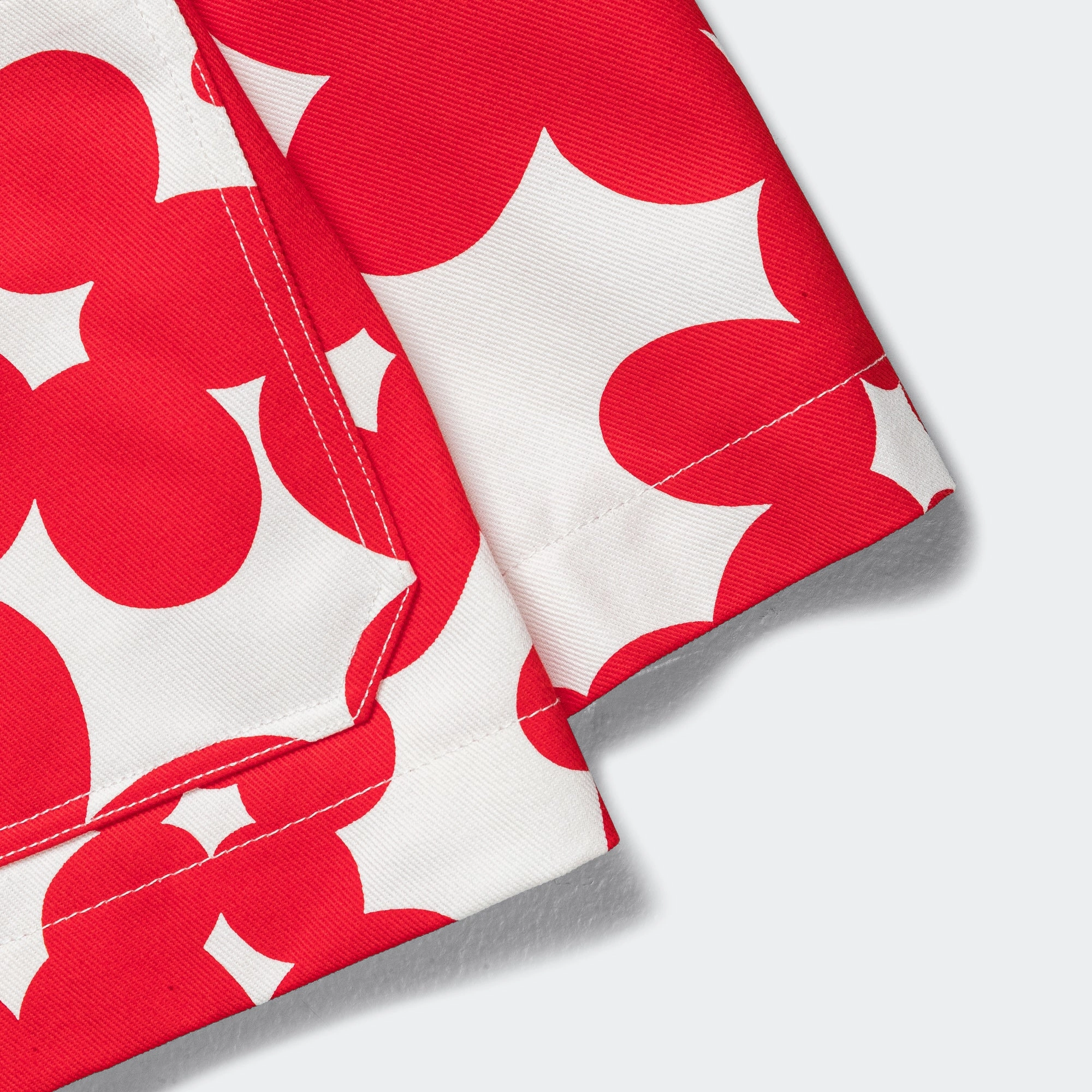 Dillies Gabardine Jacket - Crimson