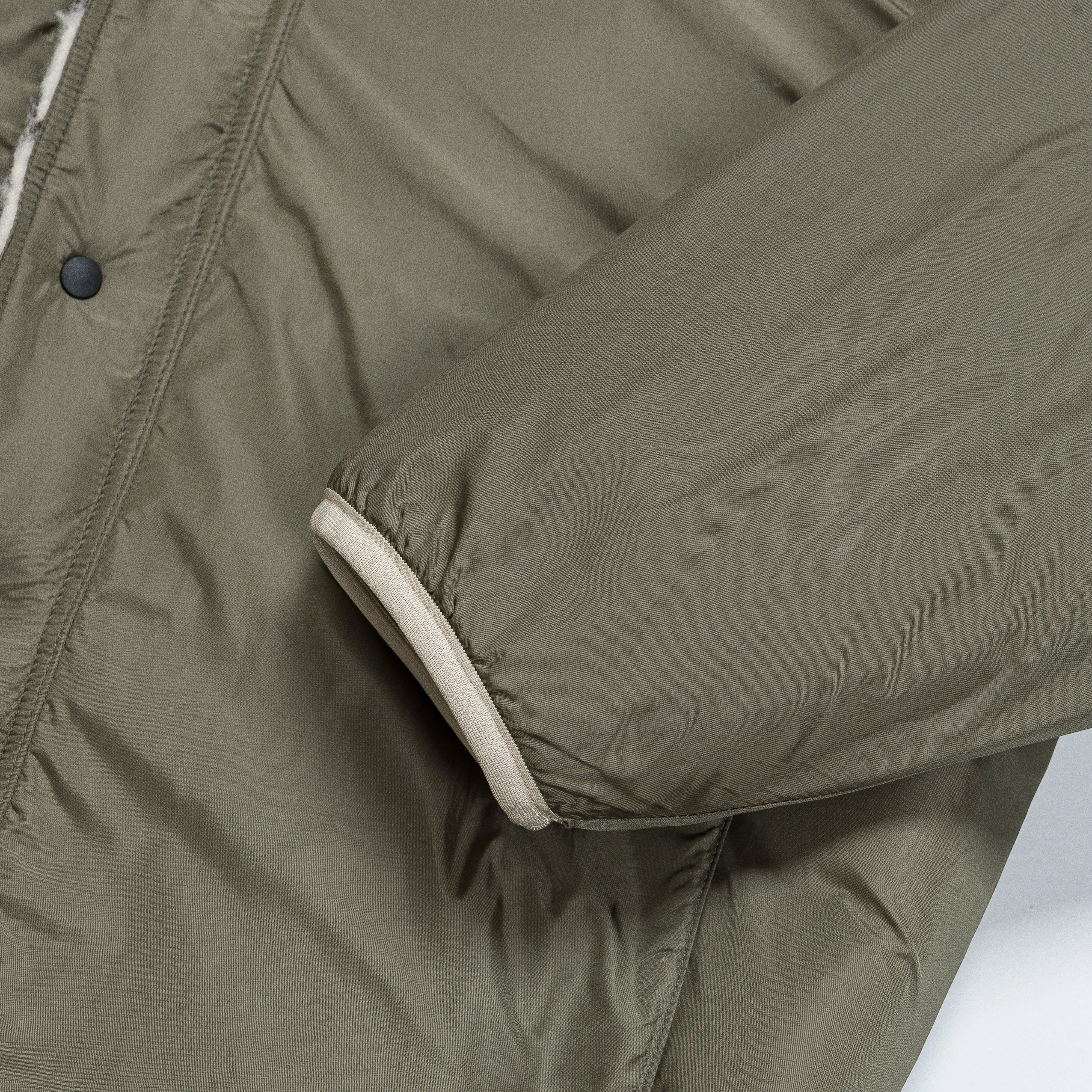 DO-GI SASHIKO BOA Fleece Reversible Blouson Ecru