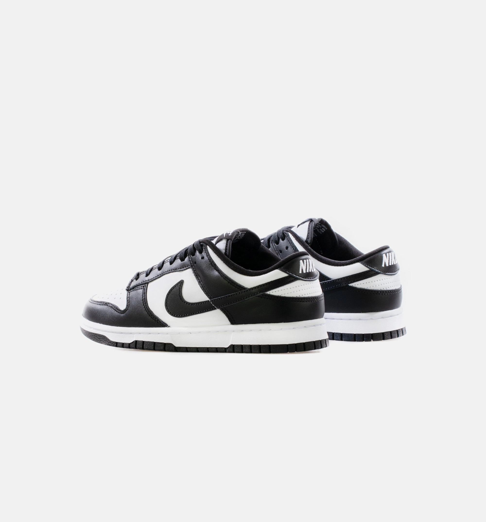 Dunk Low Mens Lifestyle Shoe - Black/White Free Shipping