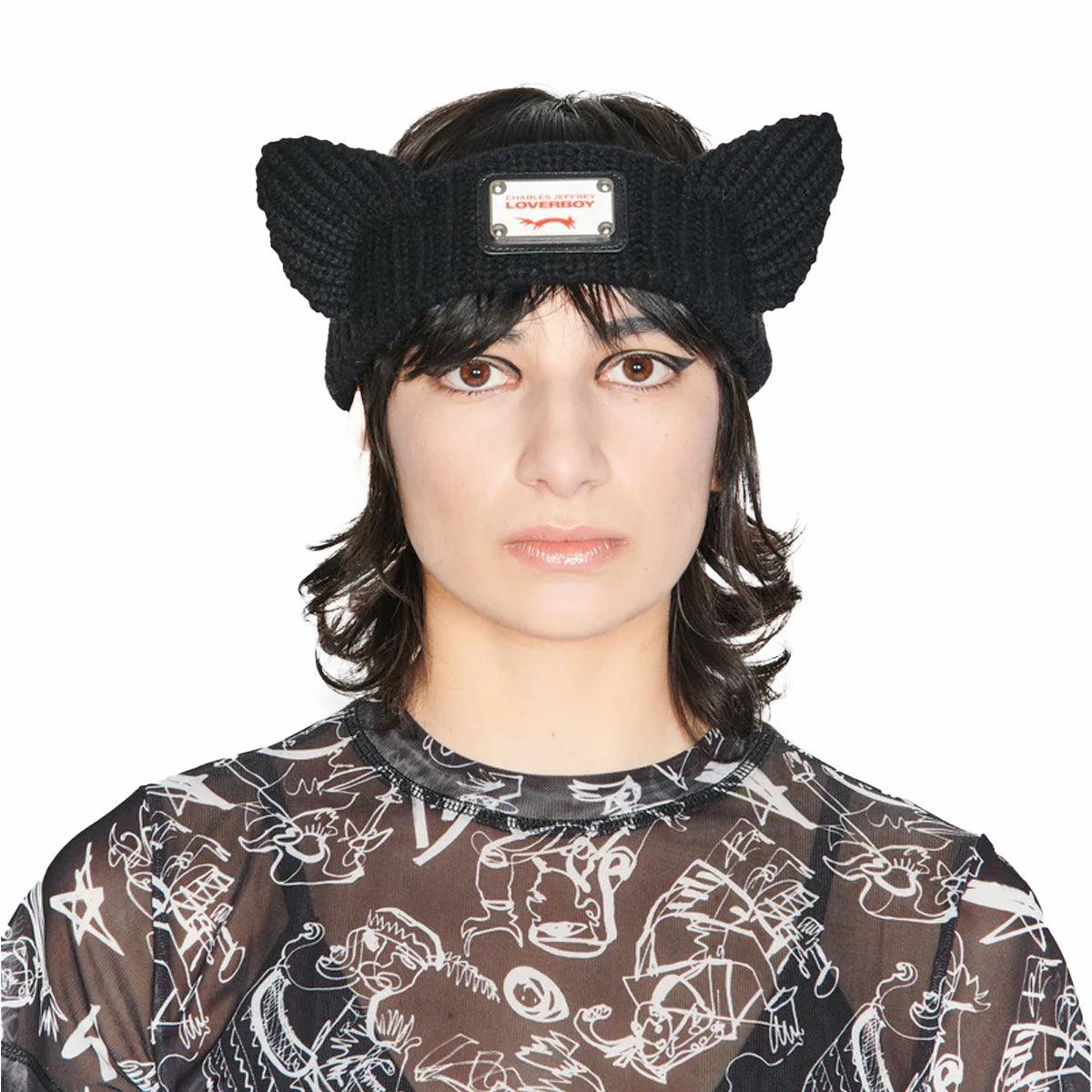 Ears Indie Headband 'Black'