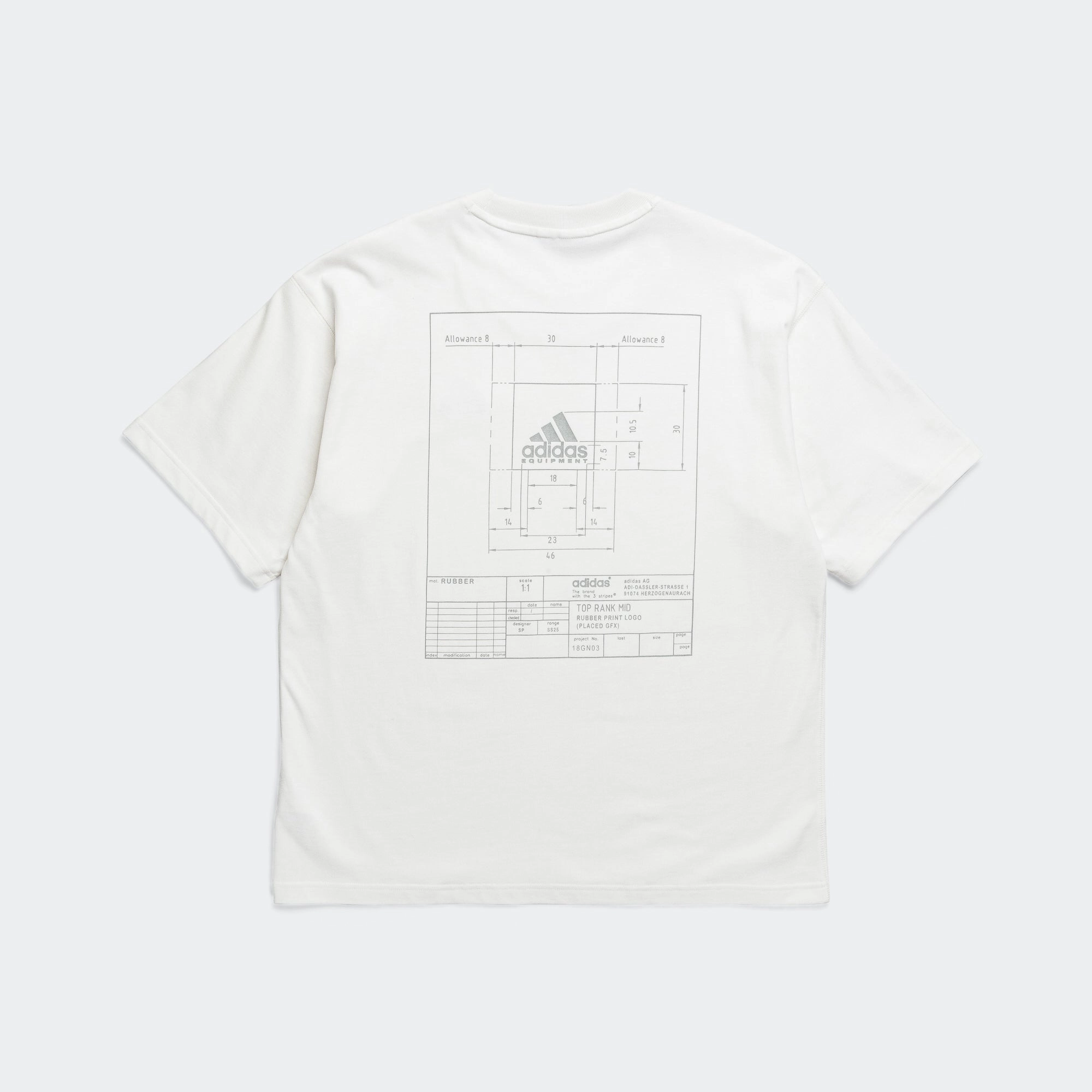 EQT Small Logo Tee - Cloud White