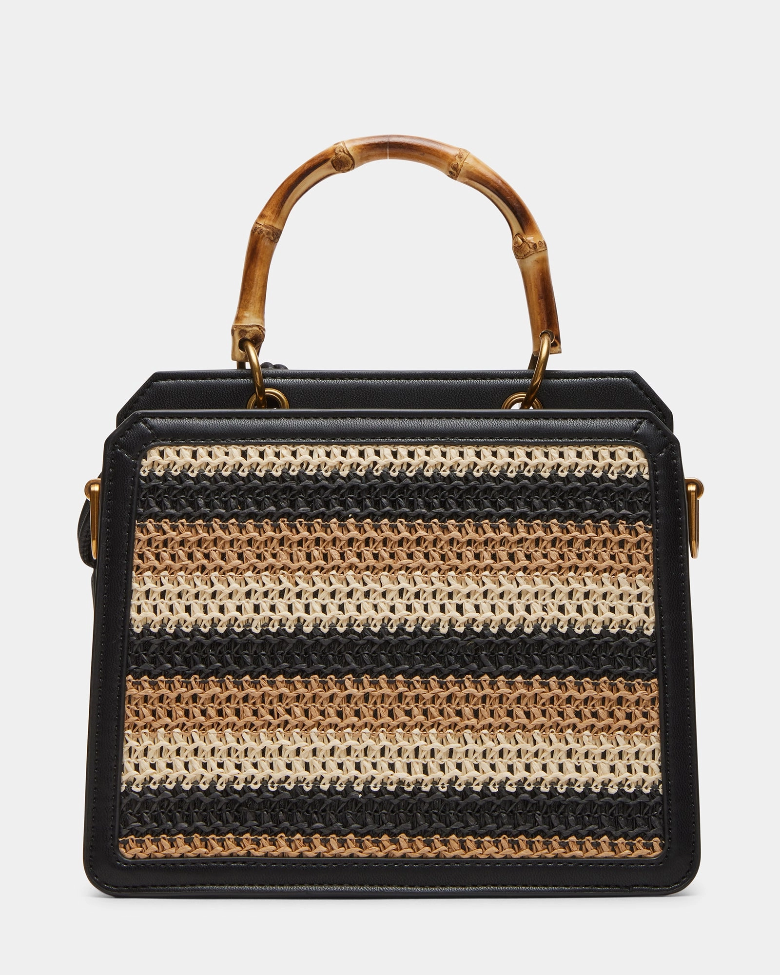 EVELYN BEACHY BAG BLACK/TAN