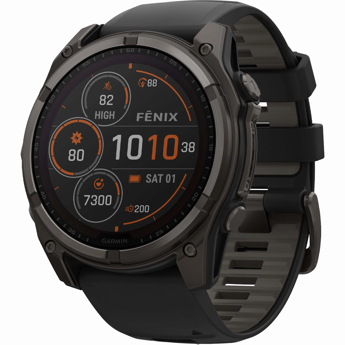 Fenix 8 Solar Sapphire 51mm - Carbon Gray