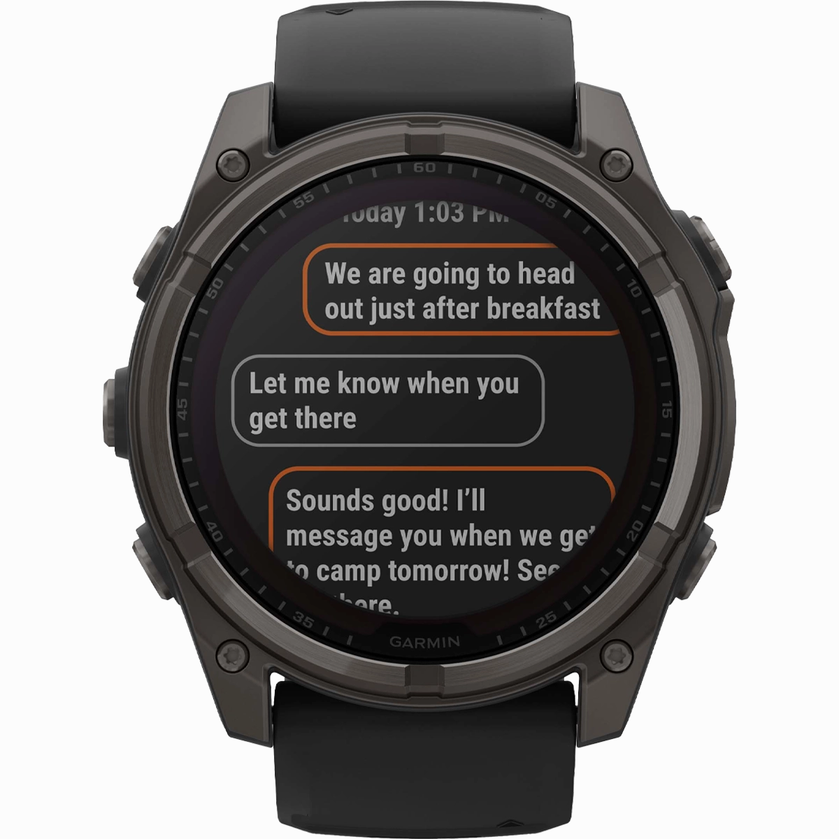 Fenix 8 Solar Sapphire 51mm - Carbon Gray
