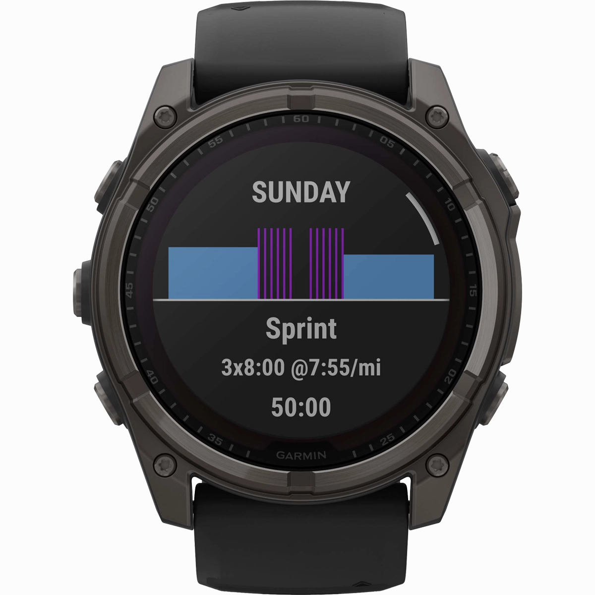 Fenix 8 Solar Sapphire 51mm - Carbon Gray
