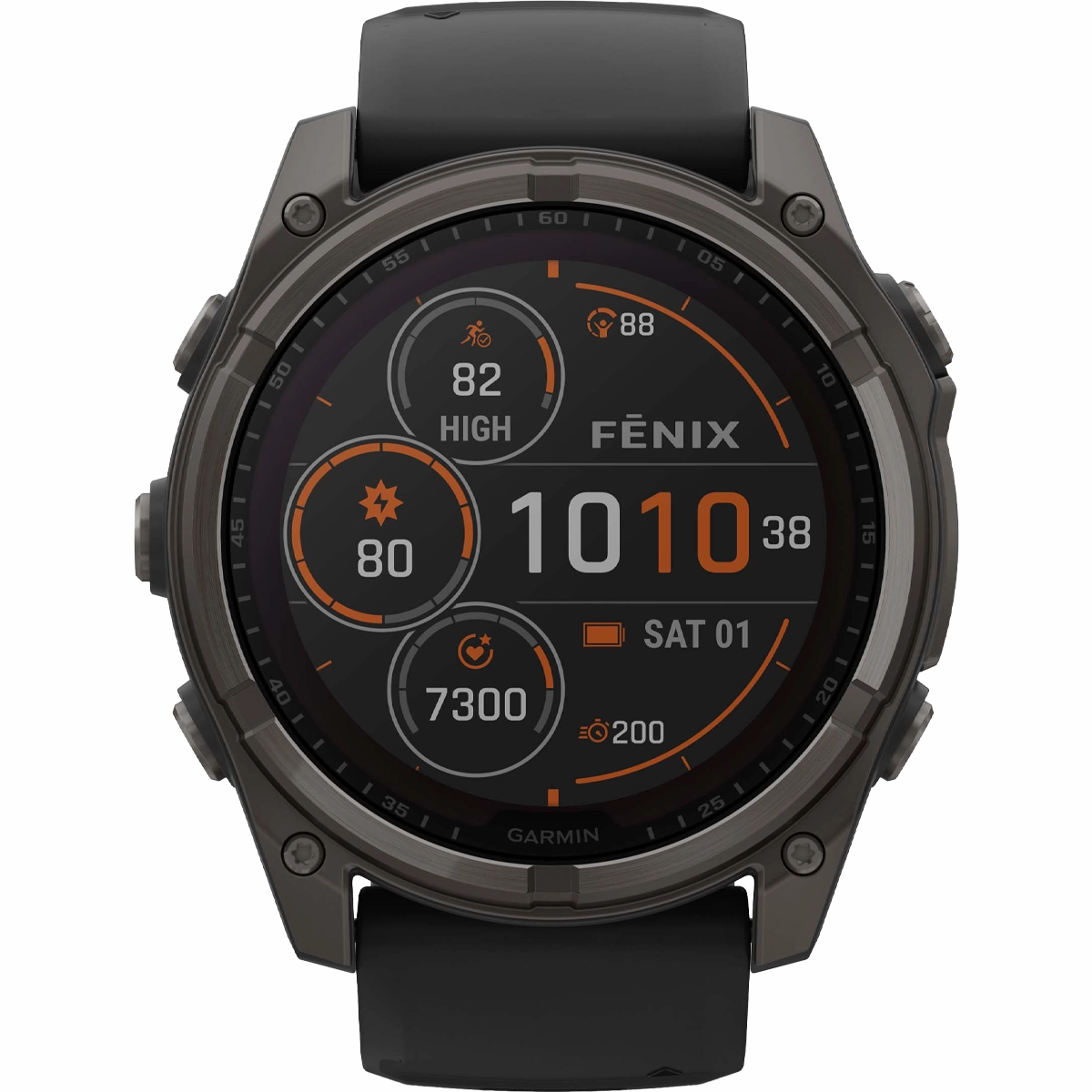 Fenix 8 Solar Sapphire 51mm - Carbon Gray