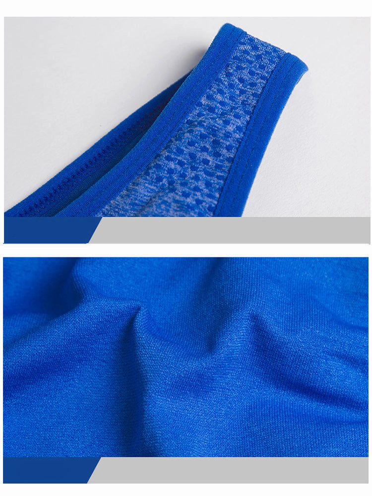 Front Zipper Wireless Shockproof Sports Bras with Removable Pad