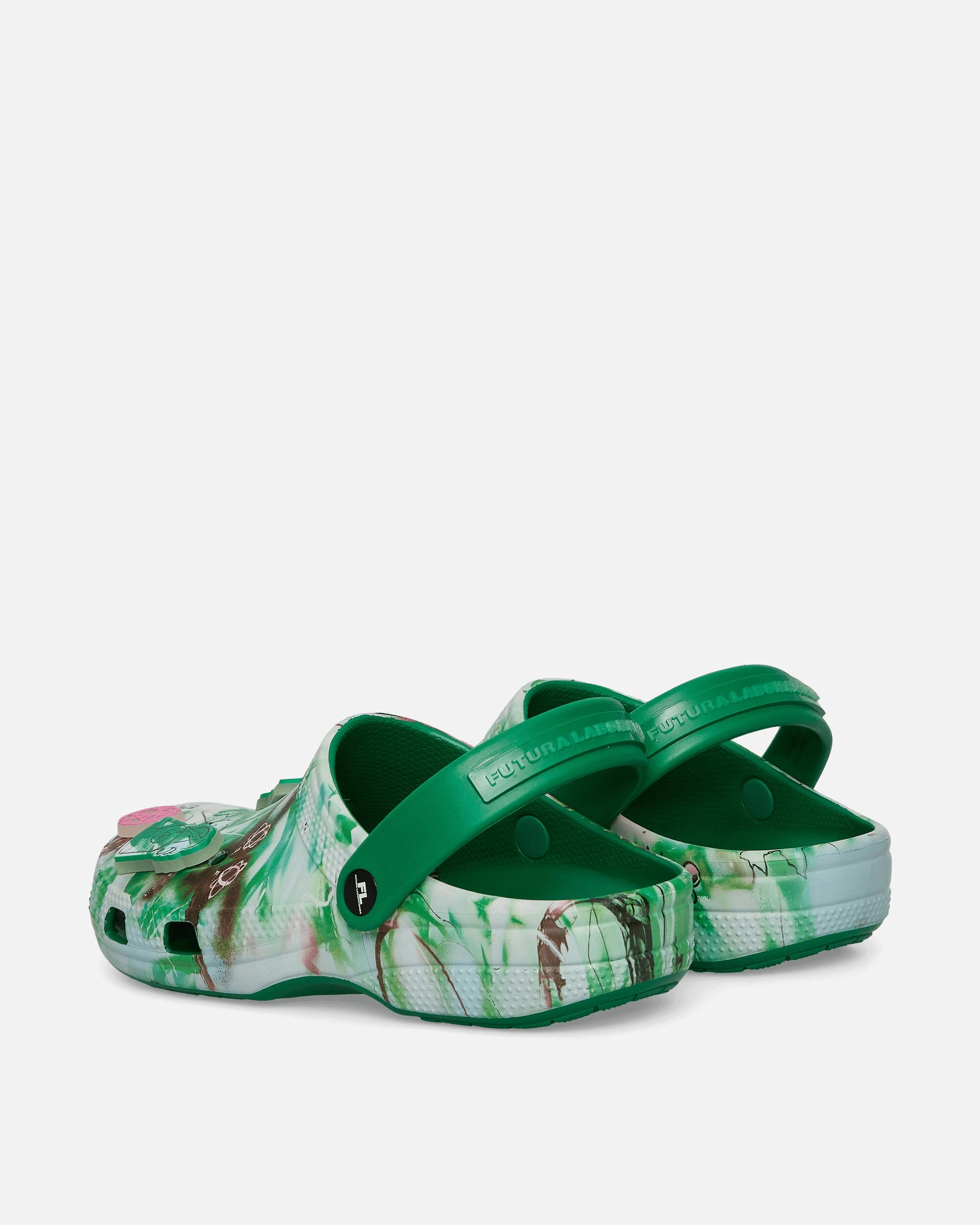 Futura Laboratories Classic Clogs Green Ivy
