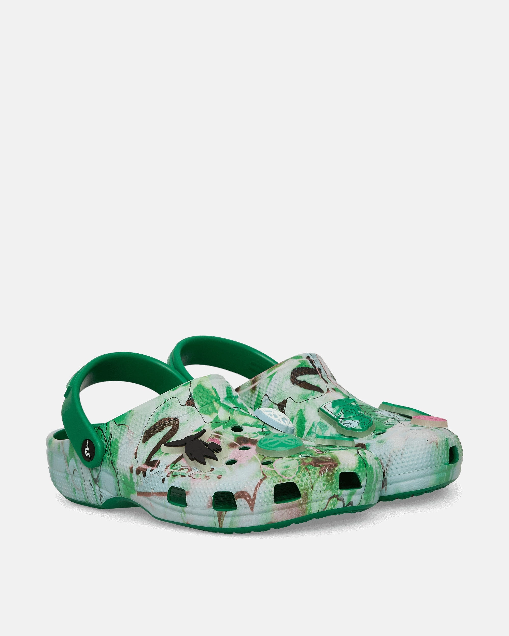 Futura Laboratories Classic Clogs Green Ivy
