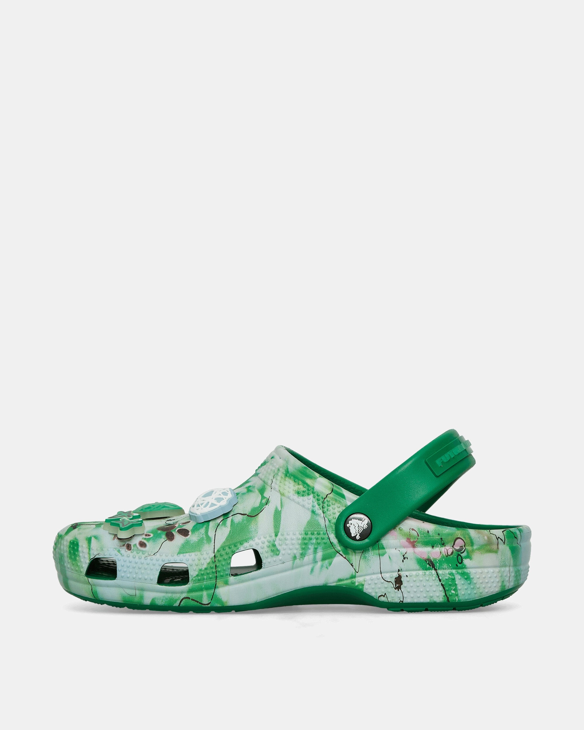 Futura Laboratories Classic Clogs Green Ivy