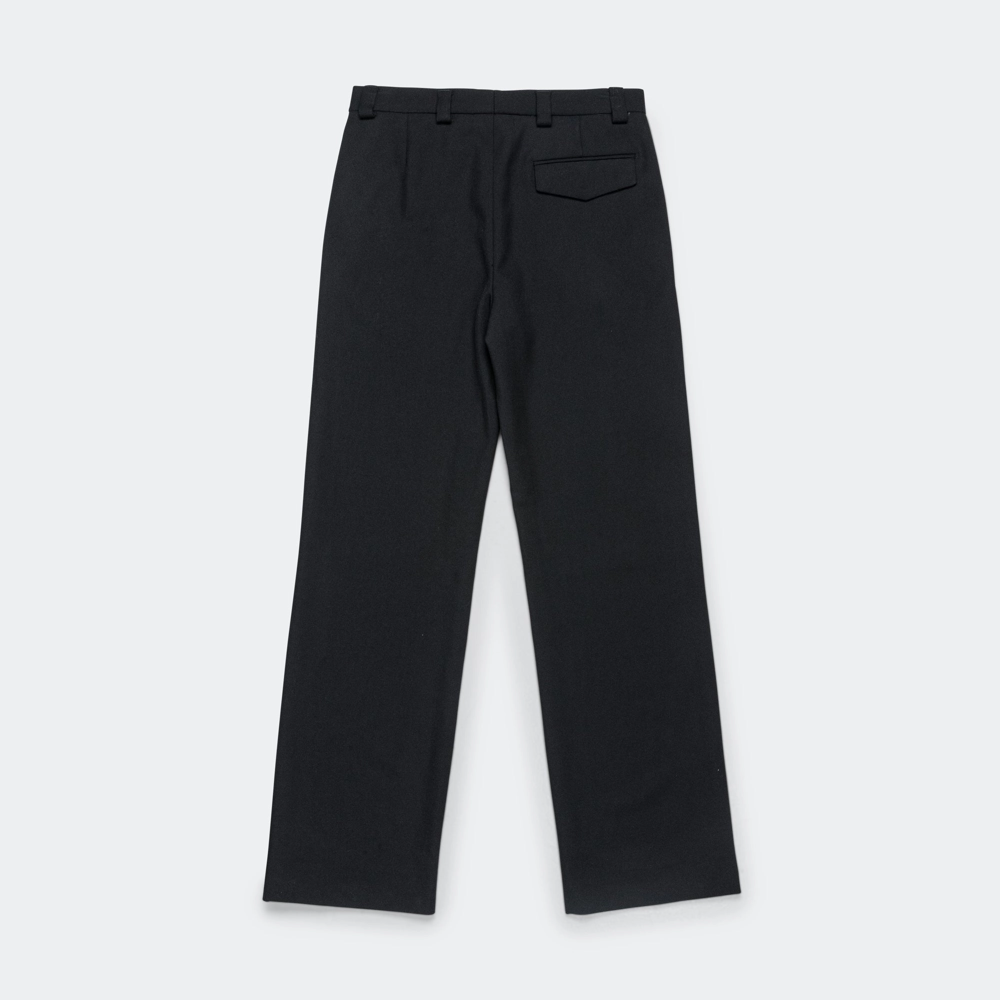 Gabardine Trousers - Black