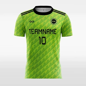 Green Graphic - Customized Men's Sublimated Soccer Jersey