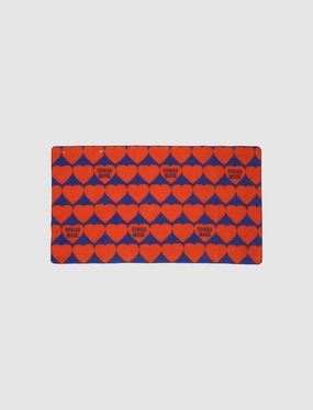 HEART FLEECE BLANKET