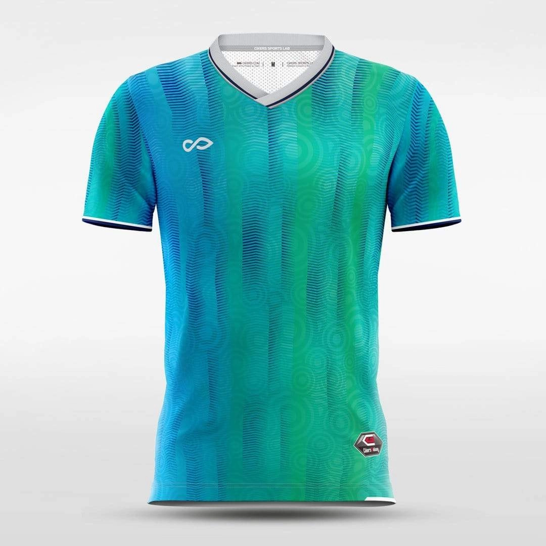 Human Moon Day - Customized Men's Sublimated Soccer Jersey