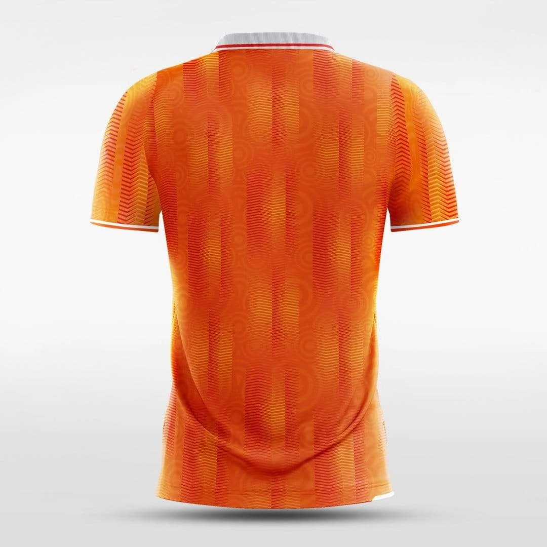 Human Moon Day - Customized Men's Sublimated Soccer Jersey