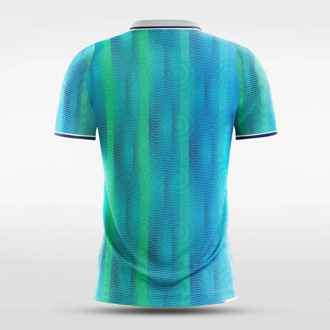 Human Moon Day - Customized Men's Sublimated Soccer Jersey