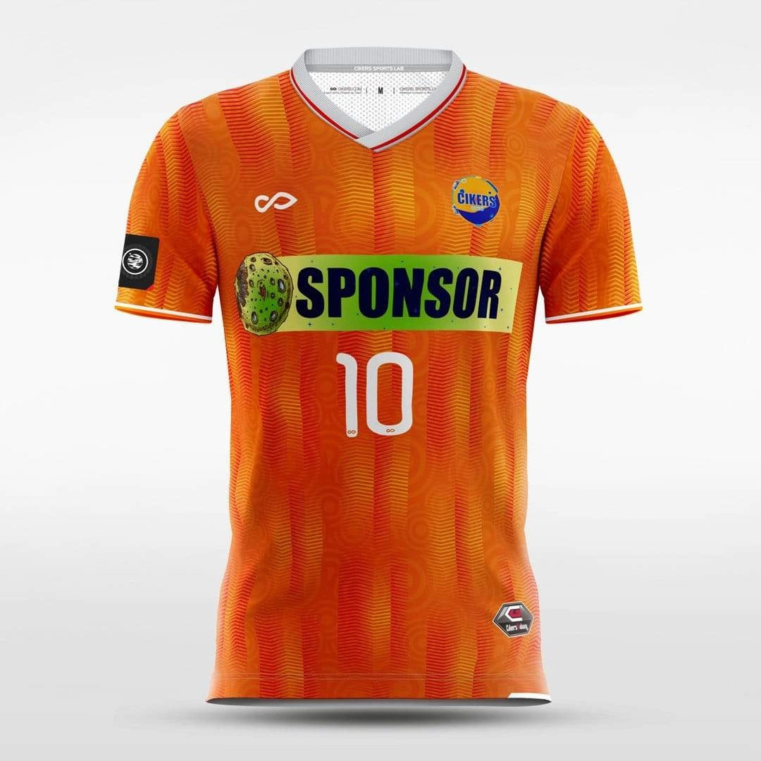 Human Moon Day - Customized Men's Sublimated Soccer Jersey