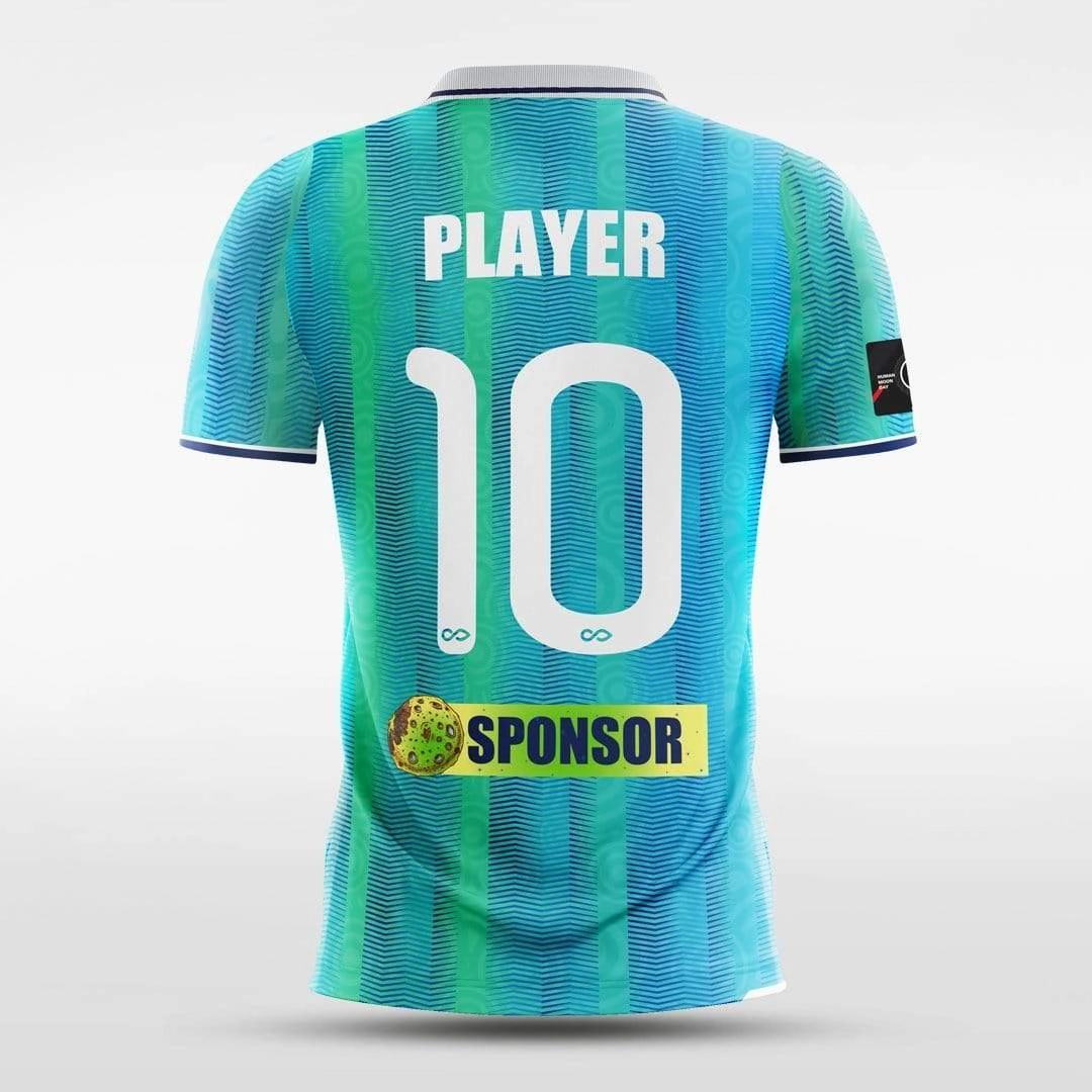 Human Moon Day - Customized Men's Sublimated Soccer Jersey
