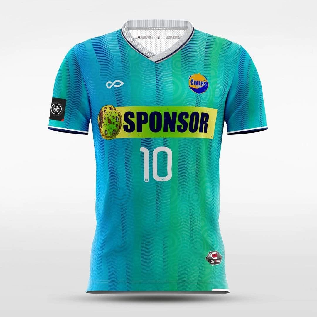 Human Moon Day - Customized Men's Sublimated Soccer Jersey