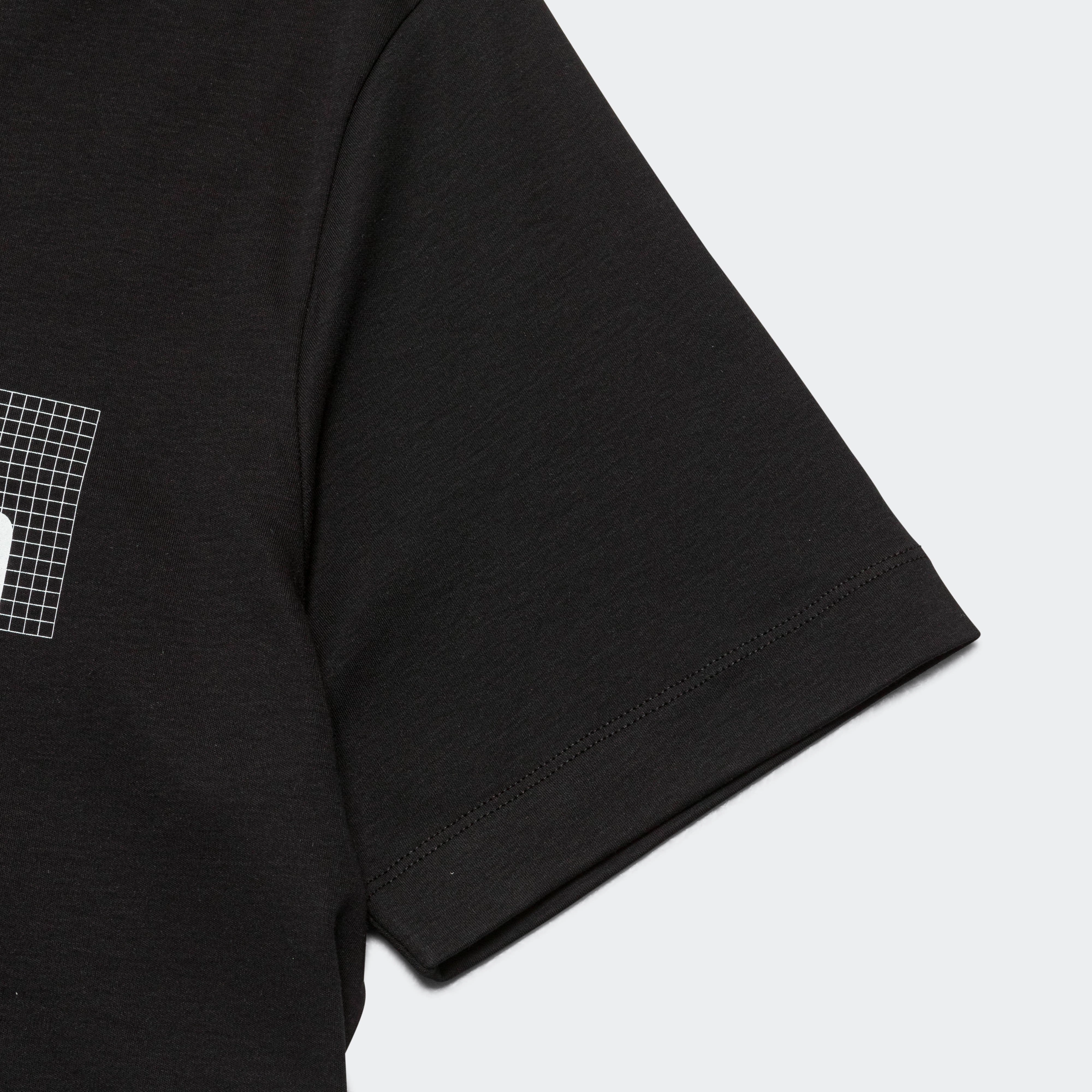 Jakob Organic Interlock Jersey Print 1 - Black