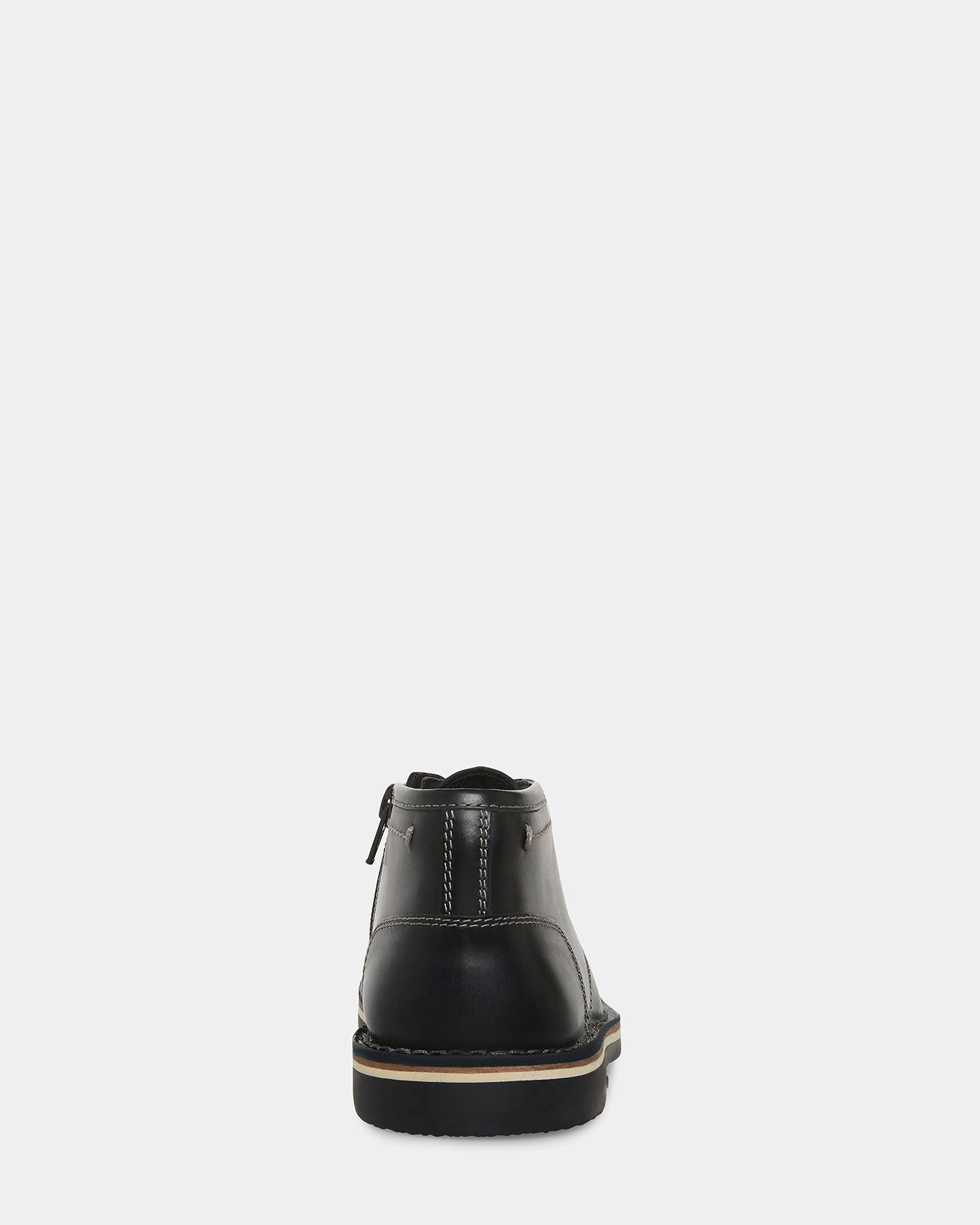 KIDS' HARKEEN BLACK LEATHER