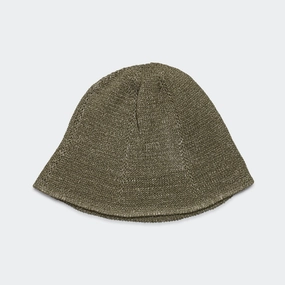 Knit Tulip Hat - Military Green