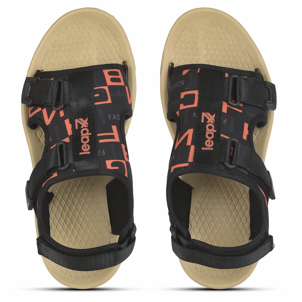 Leap7x By Liberty Men ZQ-HG-M12 Beige Sporty Casual Sandal