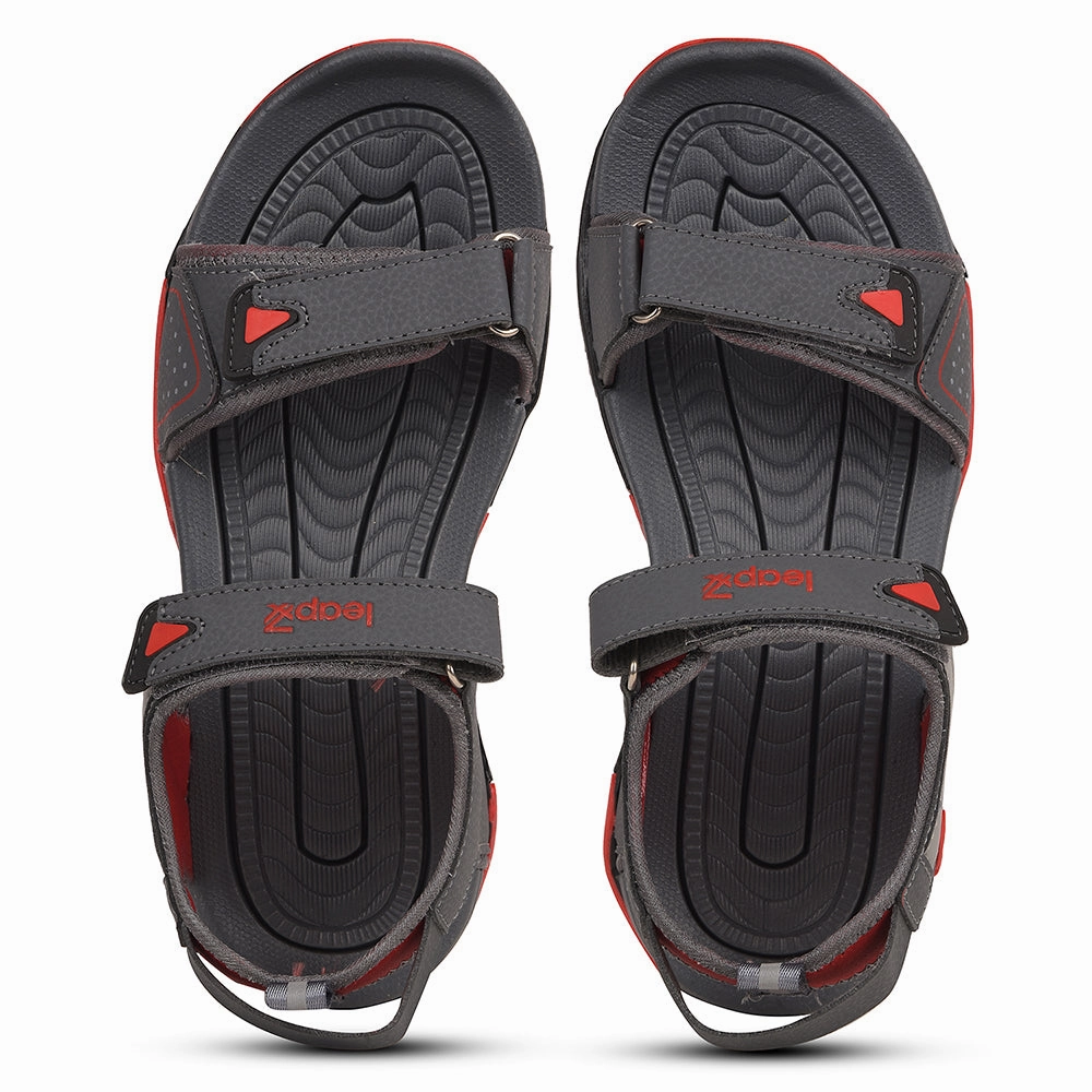 Leap7x Grey Sporty Casual Sandal For Men BLAIR-13 By Liberty