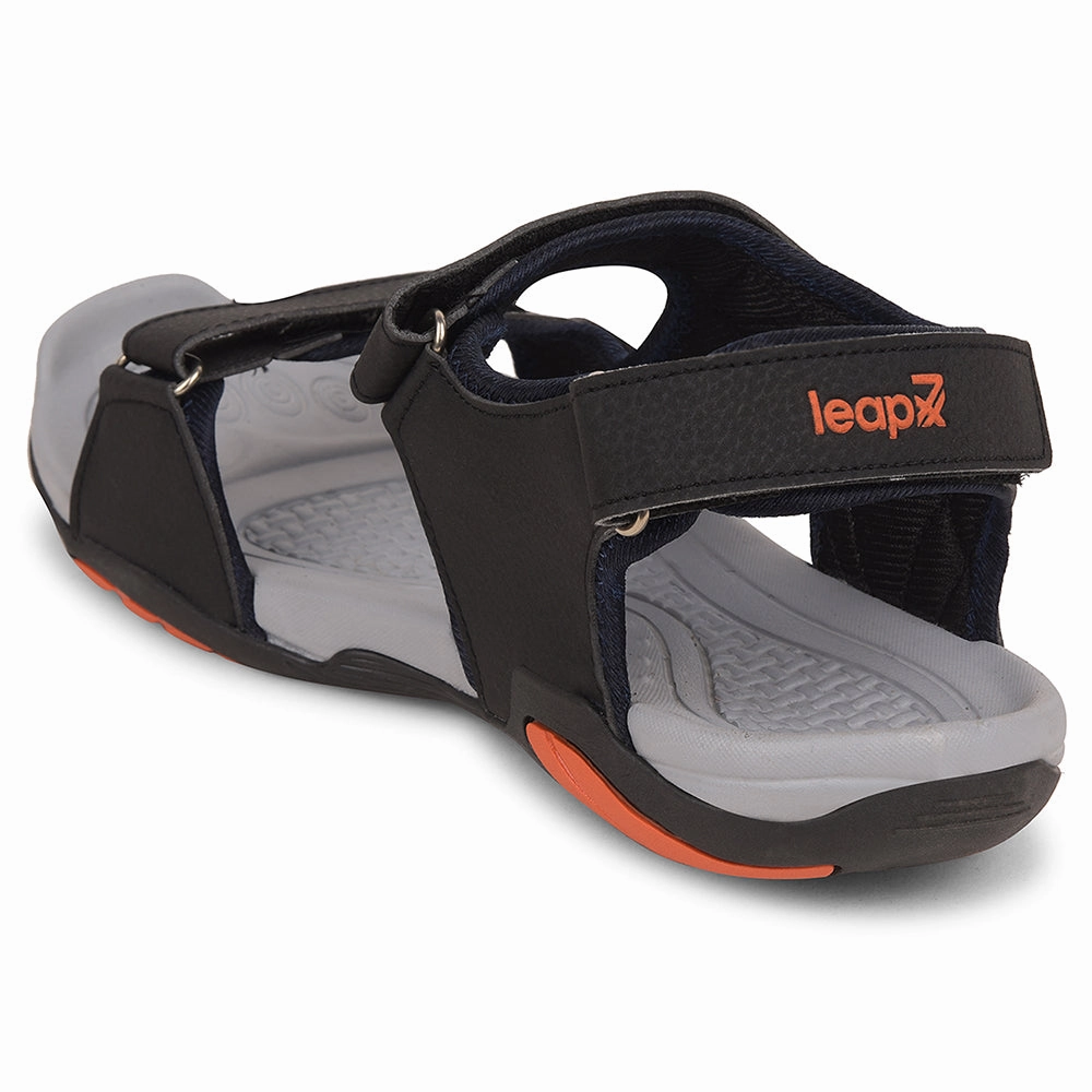 Leap7x Navy Blue Sporty Casual Sandal For Men XYLO-M15 By Liberty