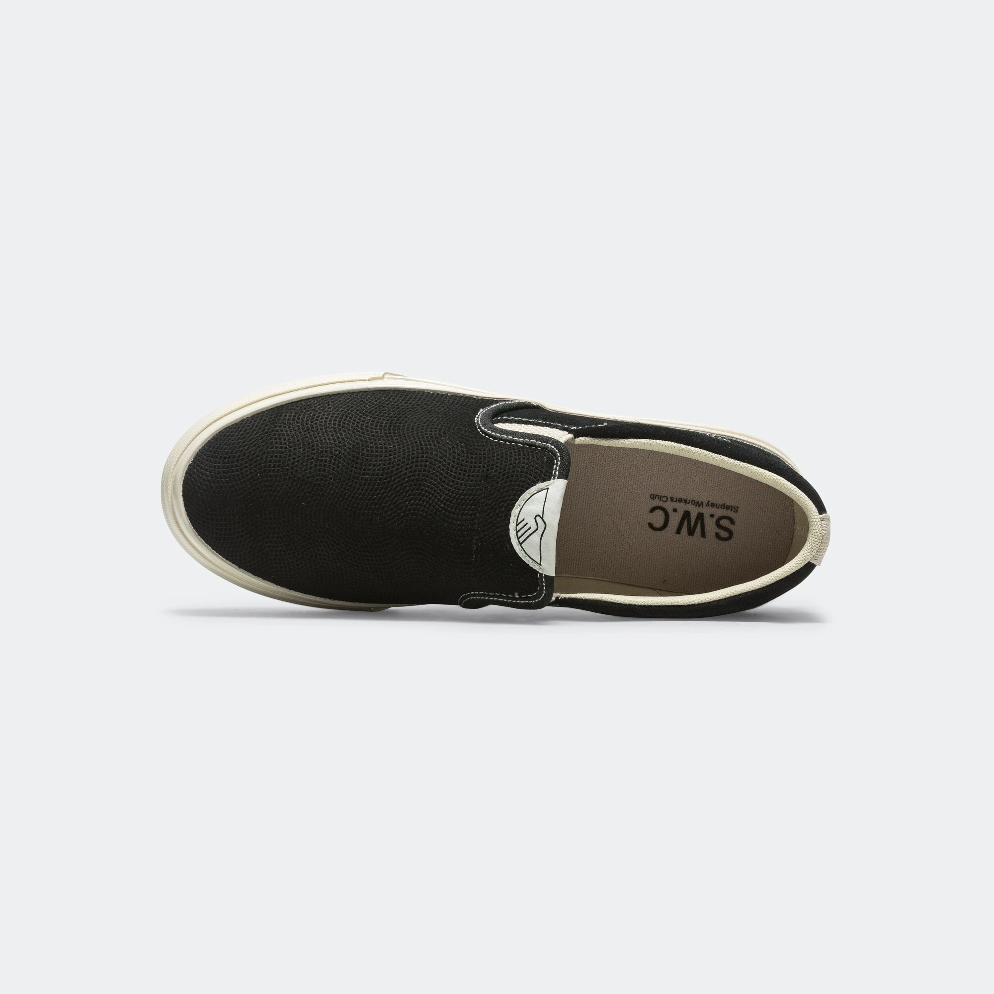 Lister Raw Suede - Black