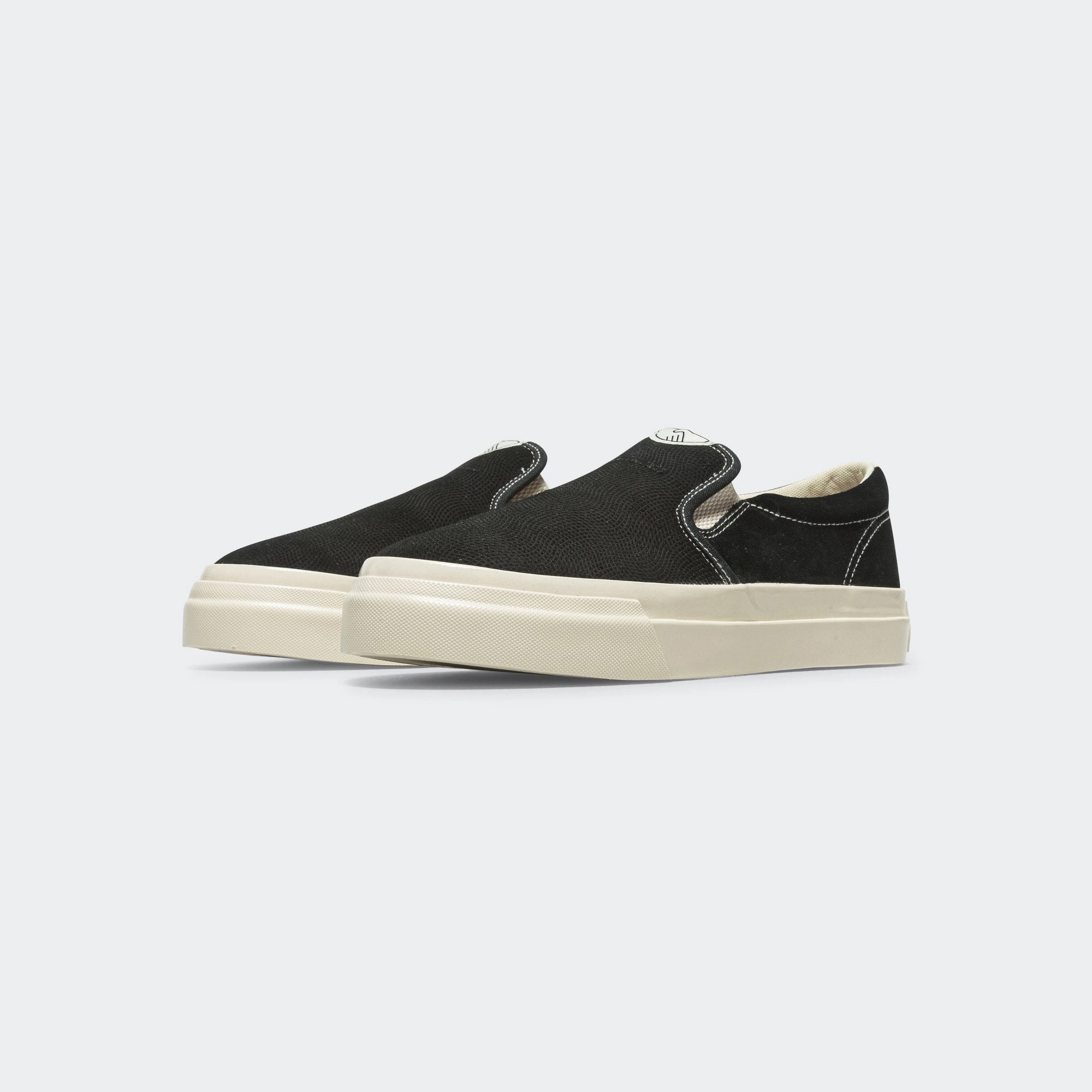 Lister Raw Suede - Black