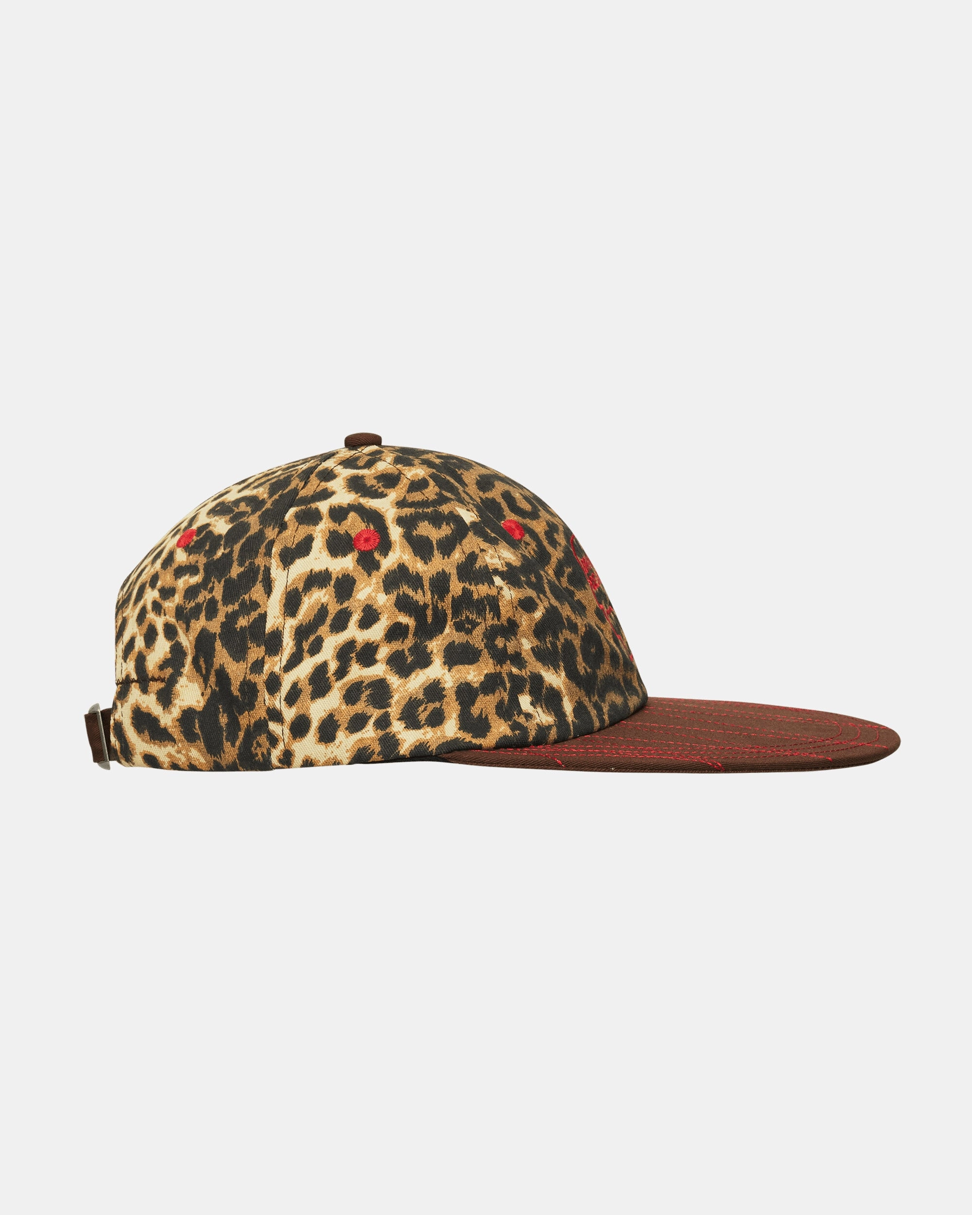Logohead Long Brim Hat Leopard