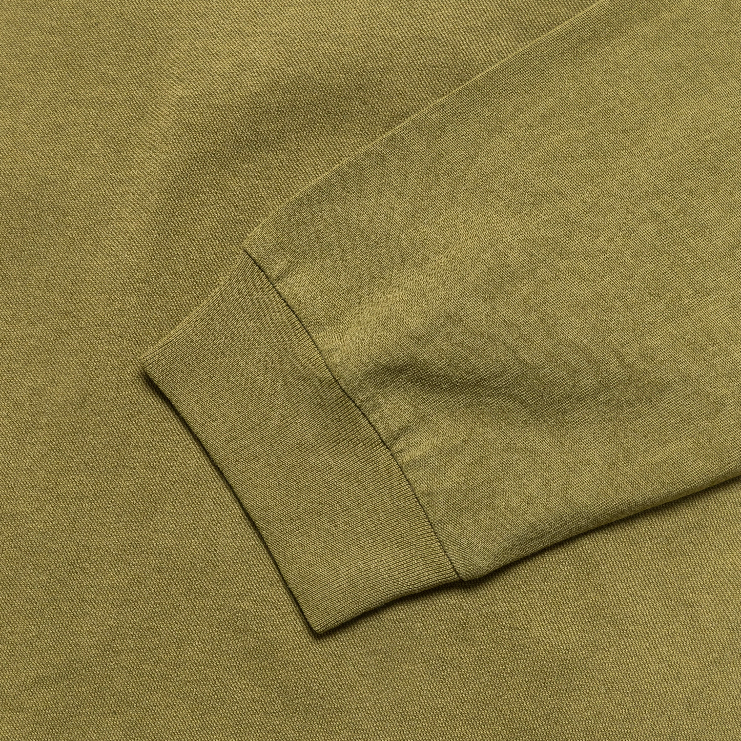 Long Sleeve Pocket Tee Pigment Dyed - Pistcahio