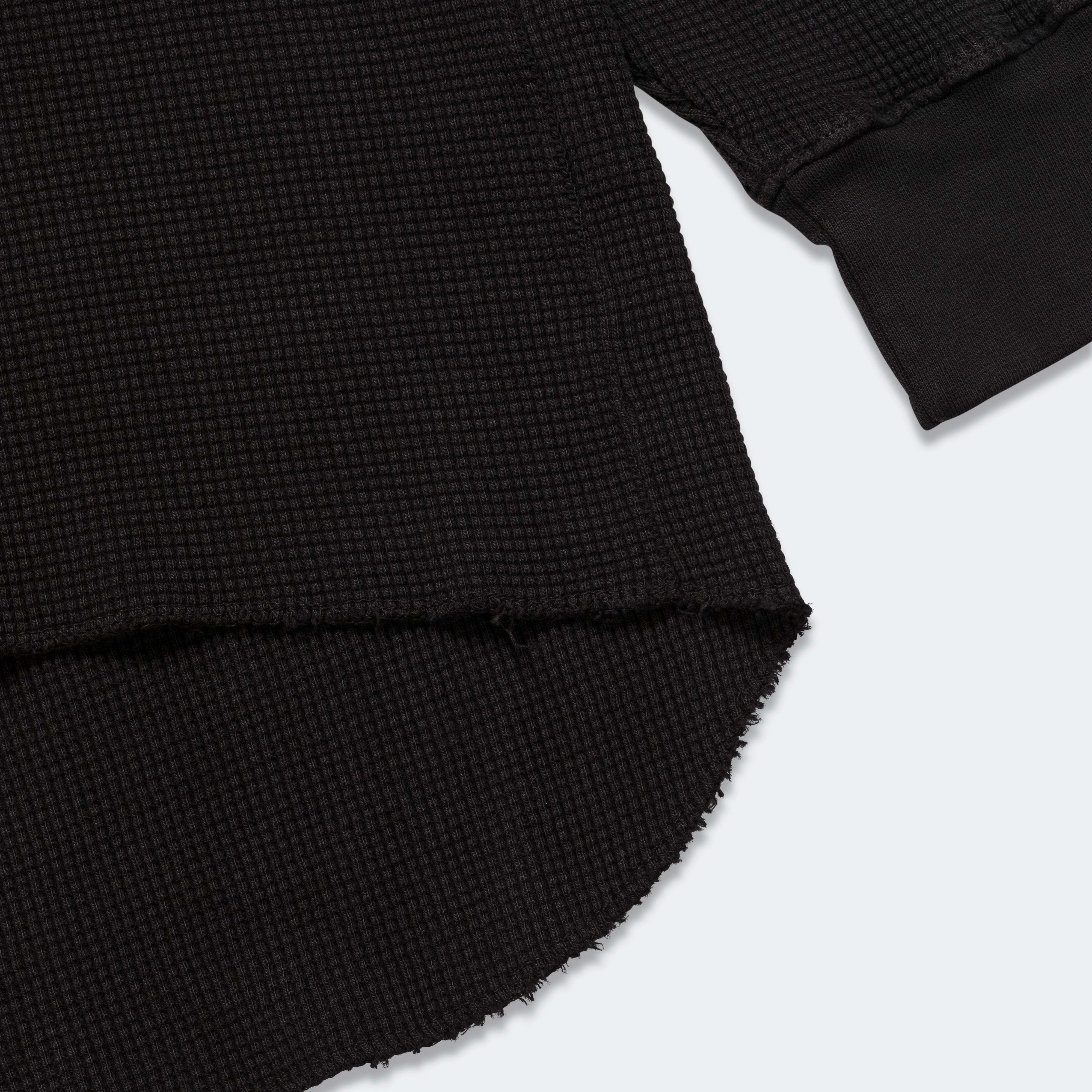 Long Sleeve Thermal - Washed Black