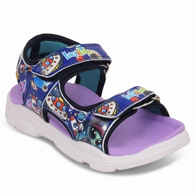 Lucy&Luke Purple Casual Sandal For Kids RICKY-71 By Liberty
