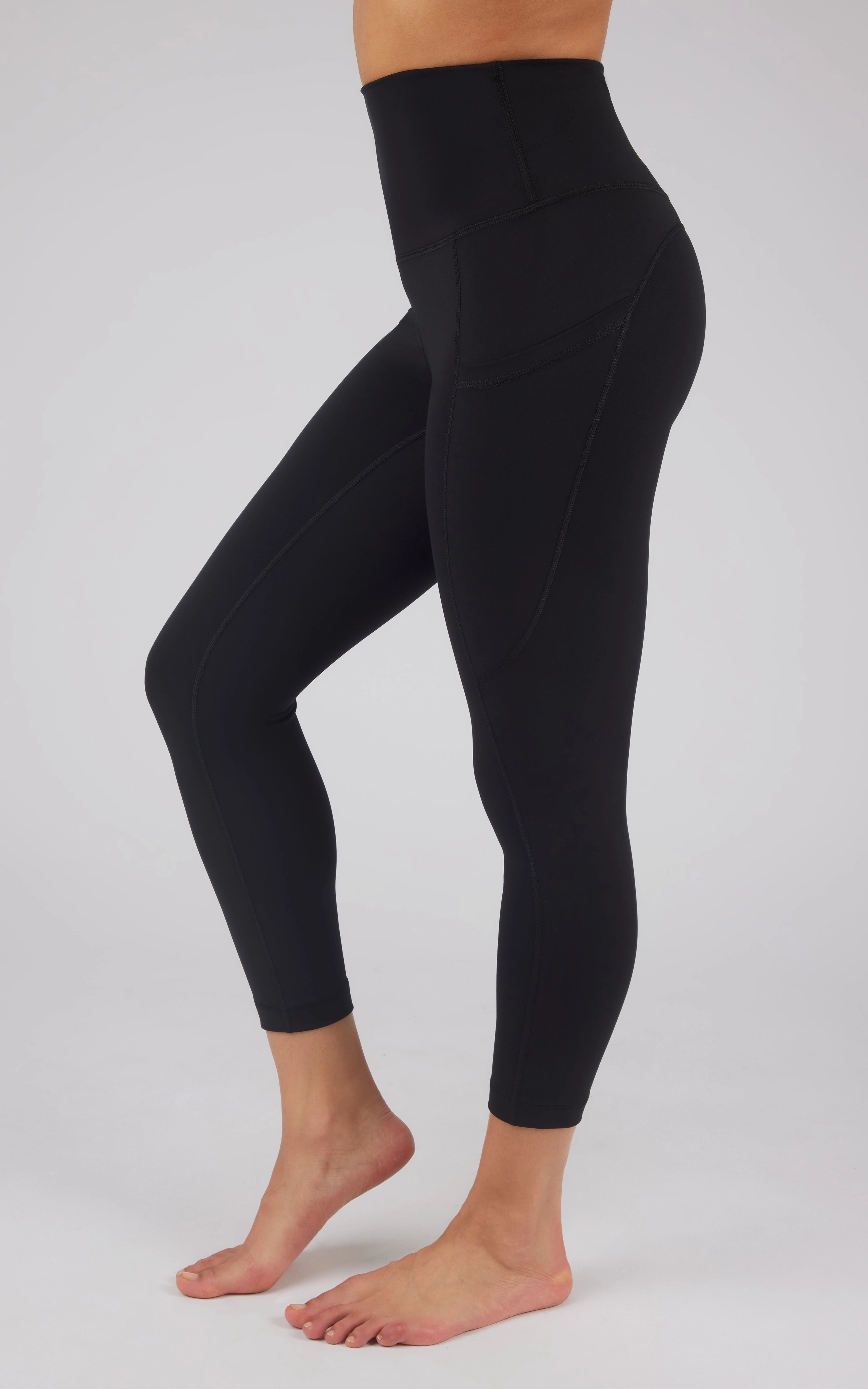 Lux Super Side Pocket Capri Legging