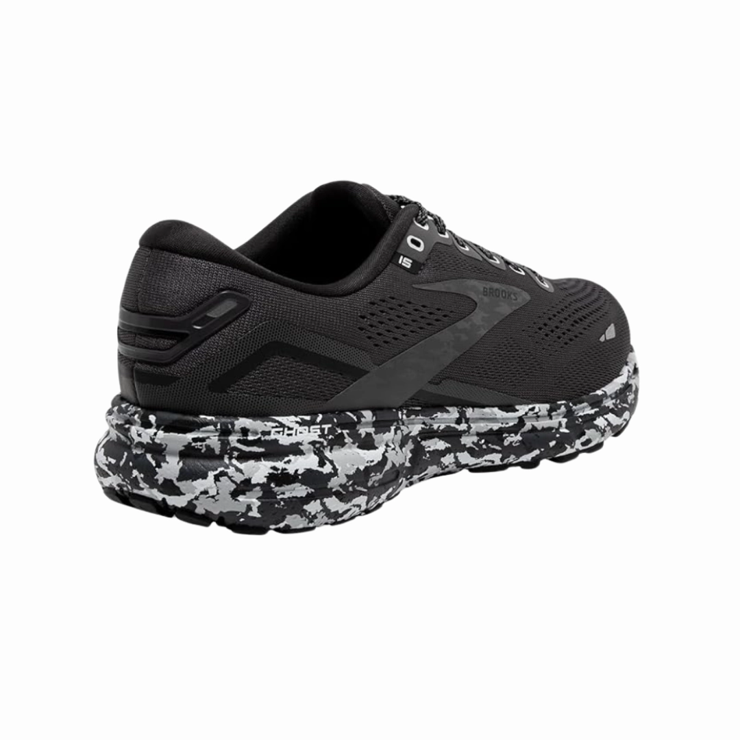 Men's Ghost 15 – Ebony/Black/Oyster D Width