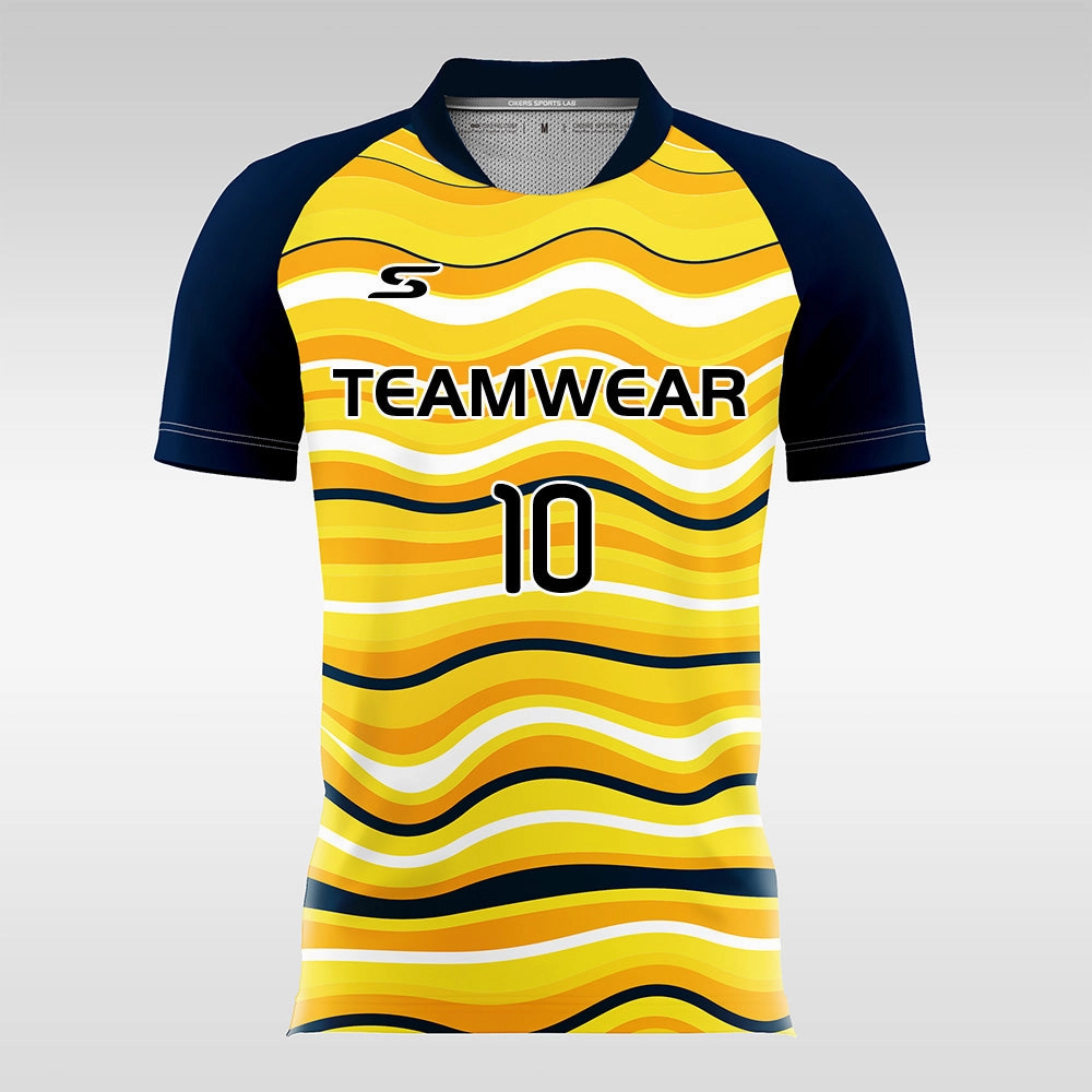 off - Customized Men's Sublimated Soccer Jersey
