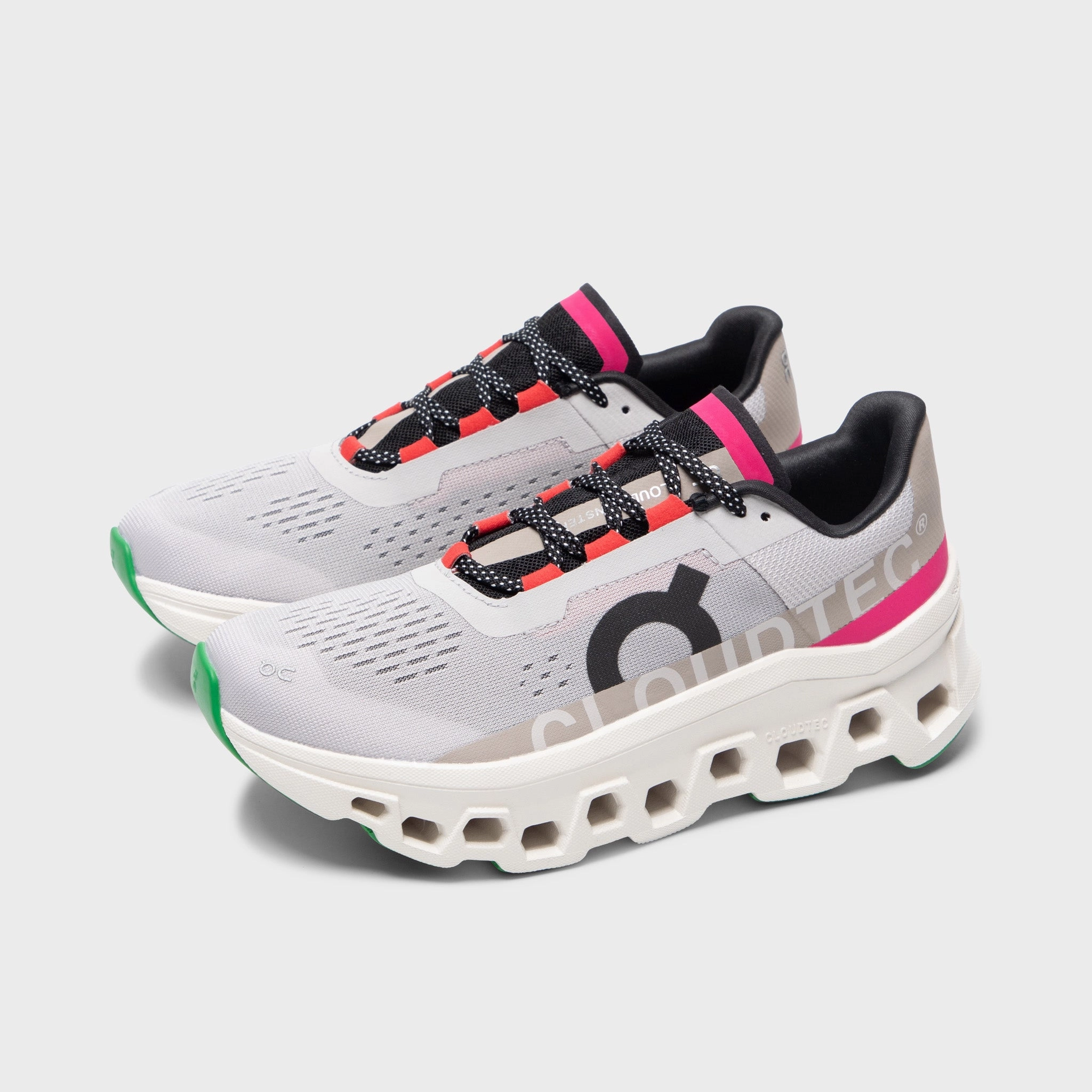 On Women's Cloudmonster 1 Ivory / Silver