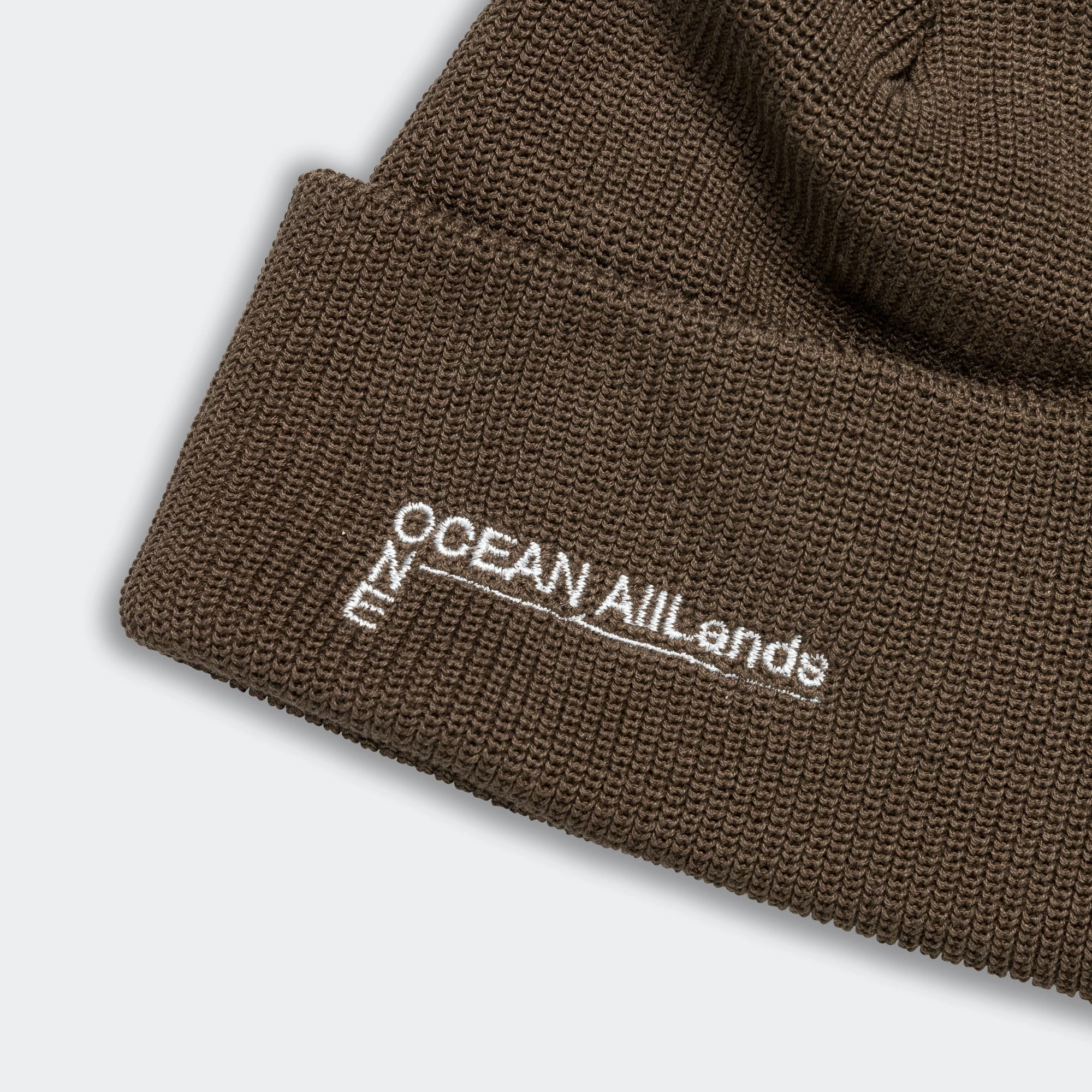 OOAL Knit Cap - Dark Brown