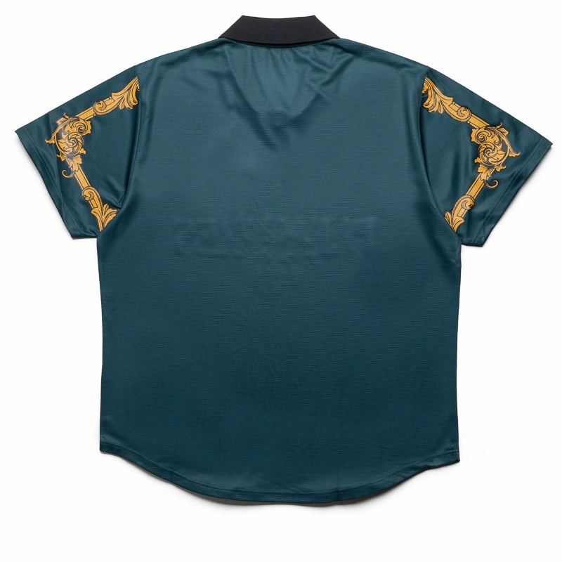 Pleasures Carlo Soccer Jersey - Dark Green
