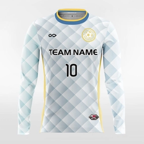 Pop camouflage 0 - Customized Men's Sublimated Long Sleeve Soccer Jersey