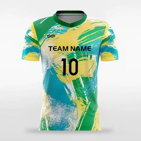 Pop Camouflage 5 - Customized Men's Sublimated Soccer Jersey