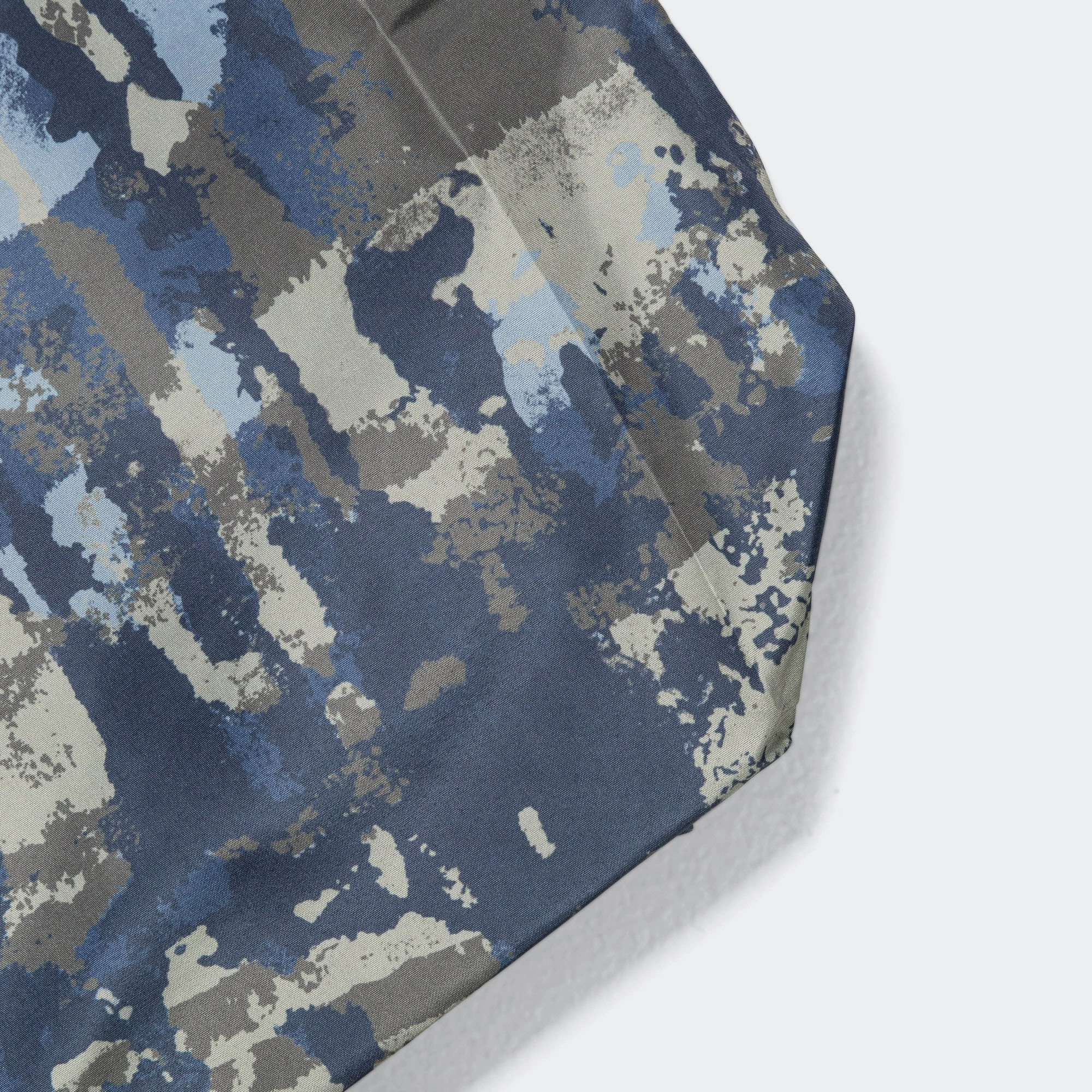 Print Technical Tote - Steel Blue