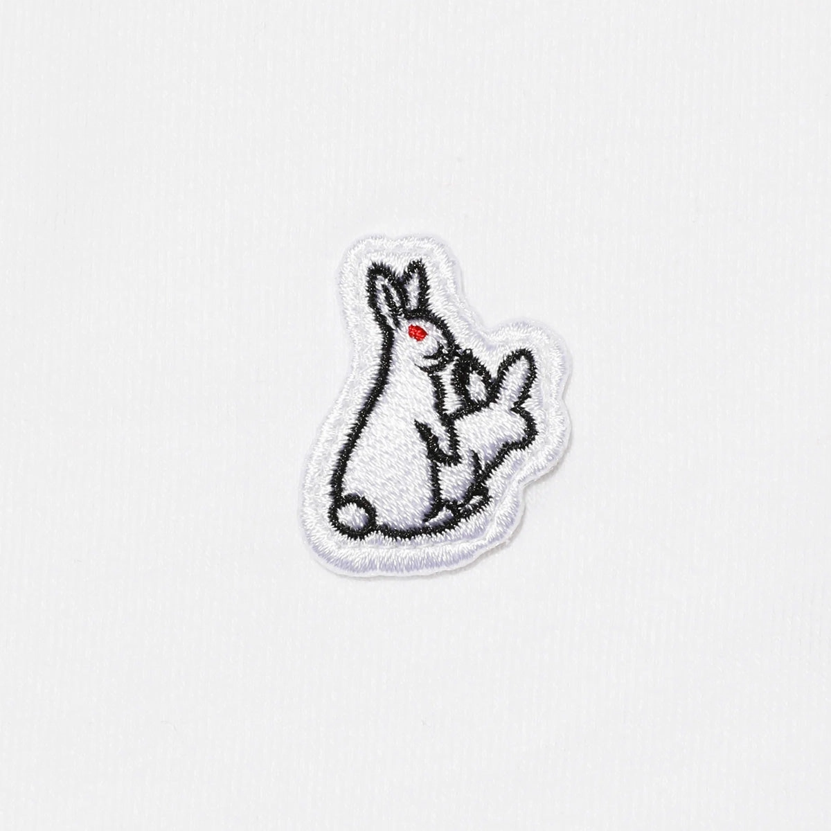 Rabbits Phone Tee 'White'