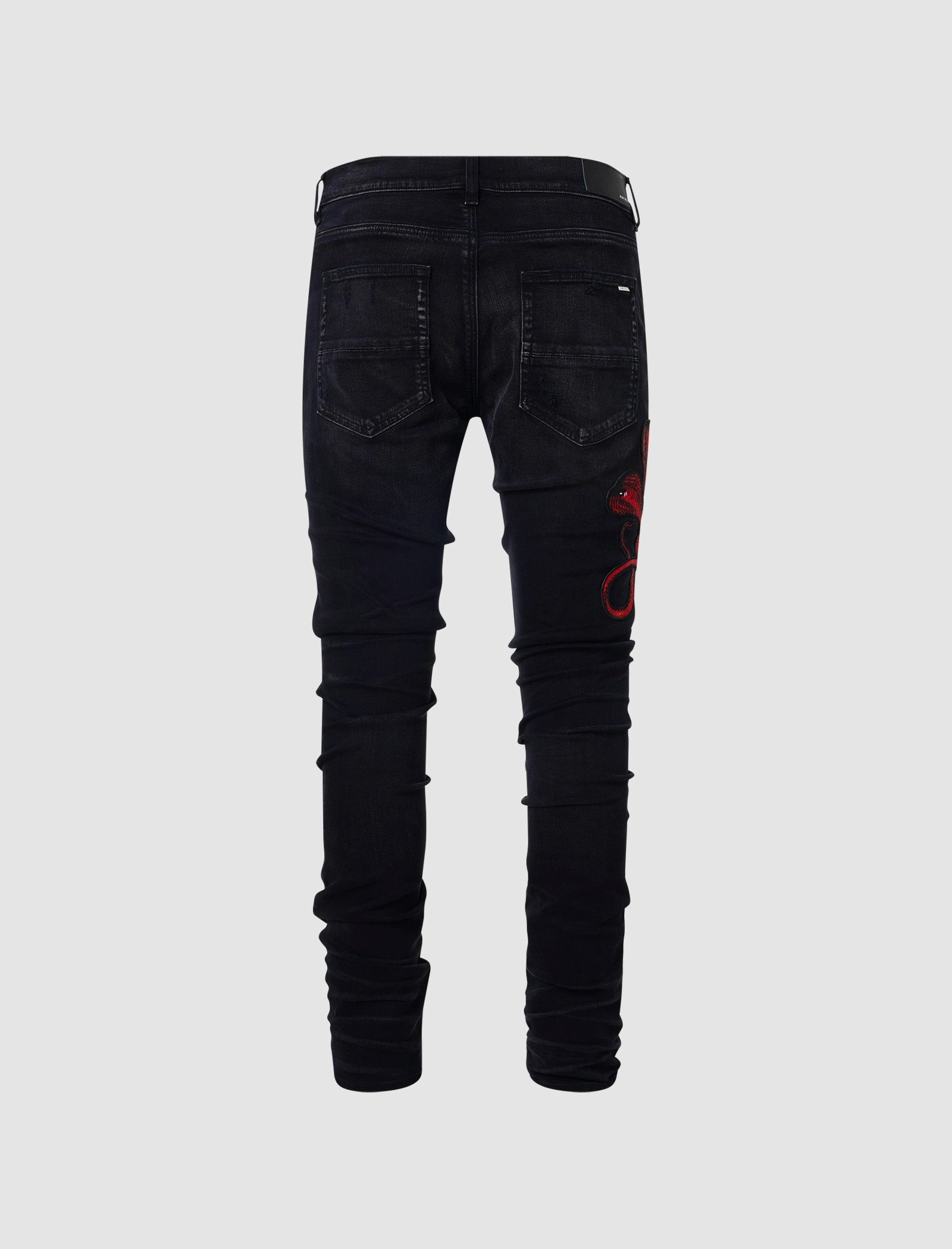 RED SNAKE THRASHER JEAN