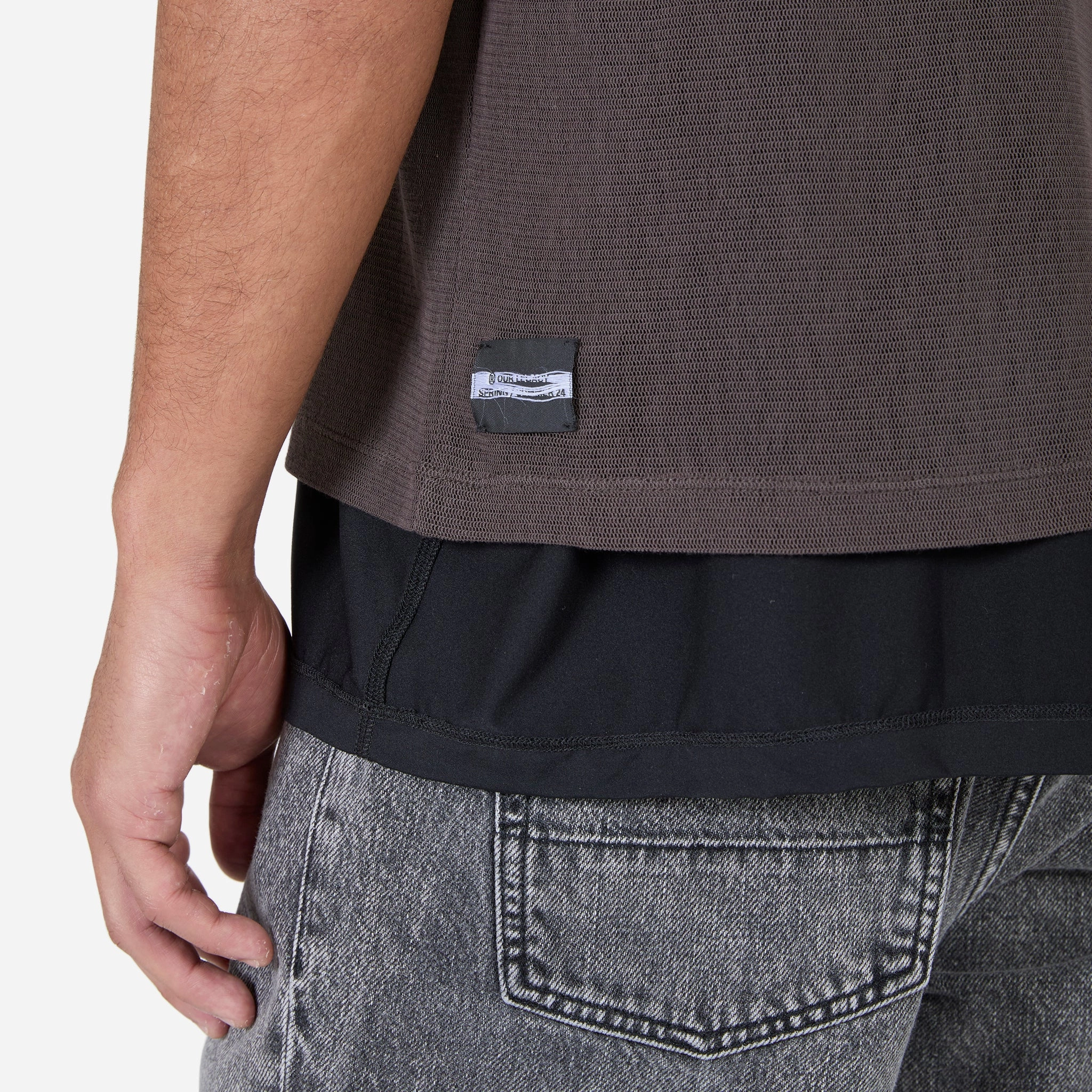 Reversible Gravity Tank Black | Antique Chocolate