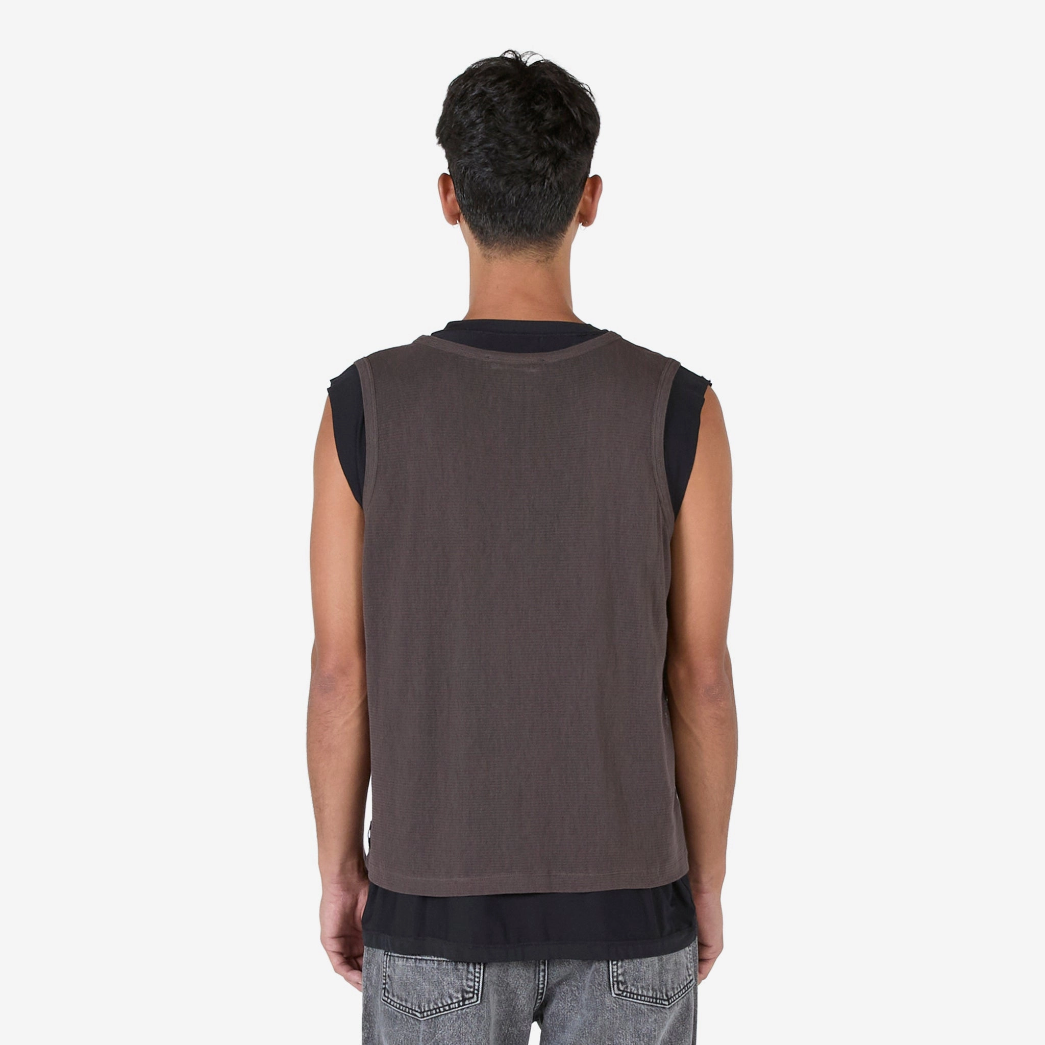 Reversible Gravity Tank Black | Antique Chocolate