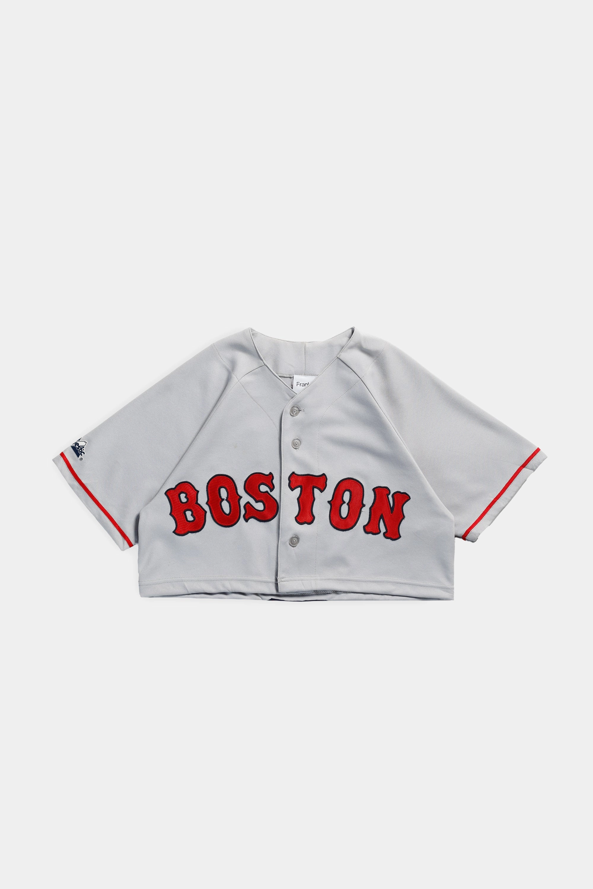 Rework Boston Red Sox MLB Crop Jersey - S