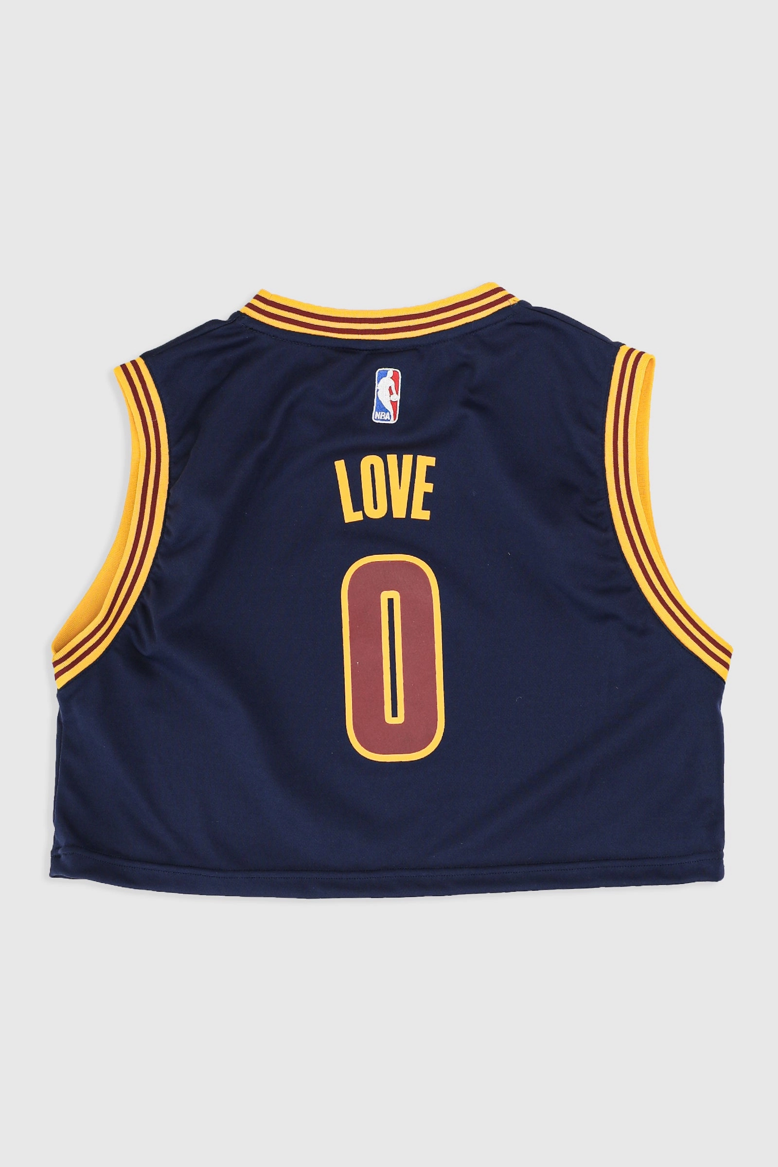 Rework Cleveland Cavaliers Crop Jersey - XL